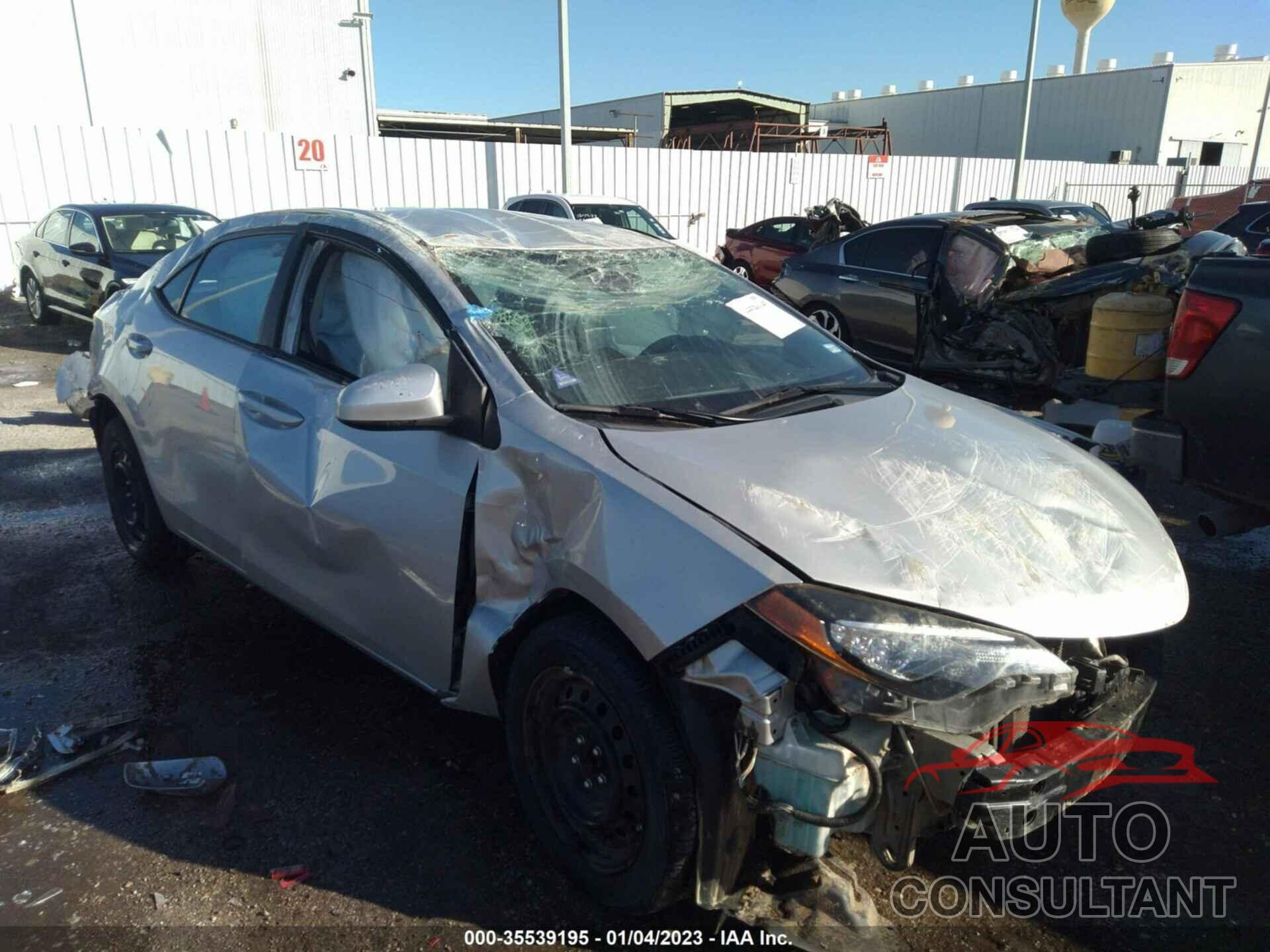 TOYOTA COROLLA 2017 - 5YFBURHE1HP598232