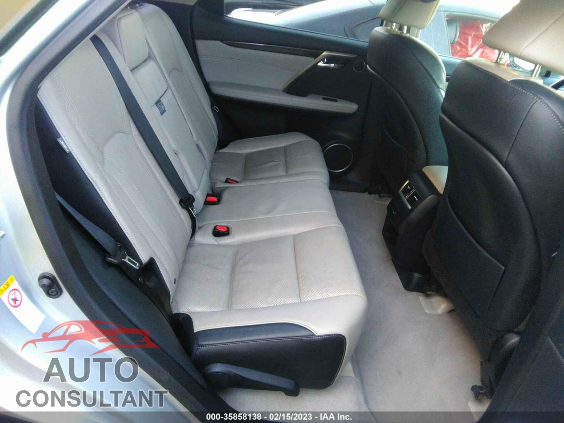 LEXUS RX 2017 - 2T2ZZMCA5HC035154