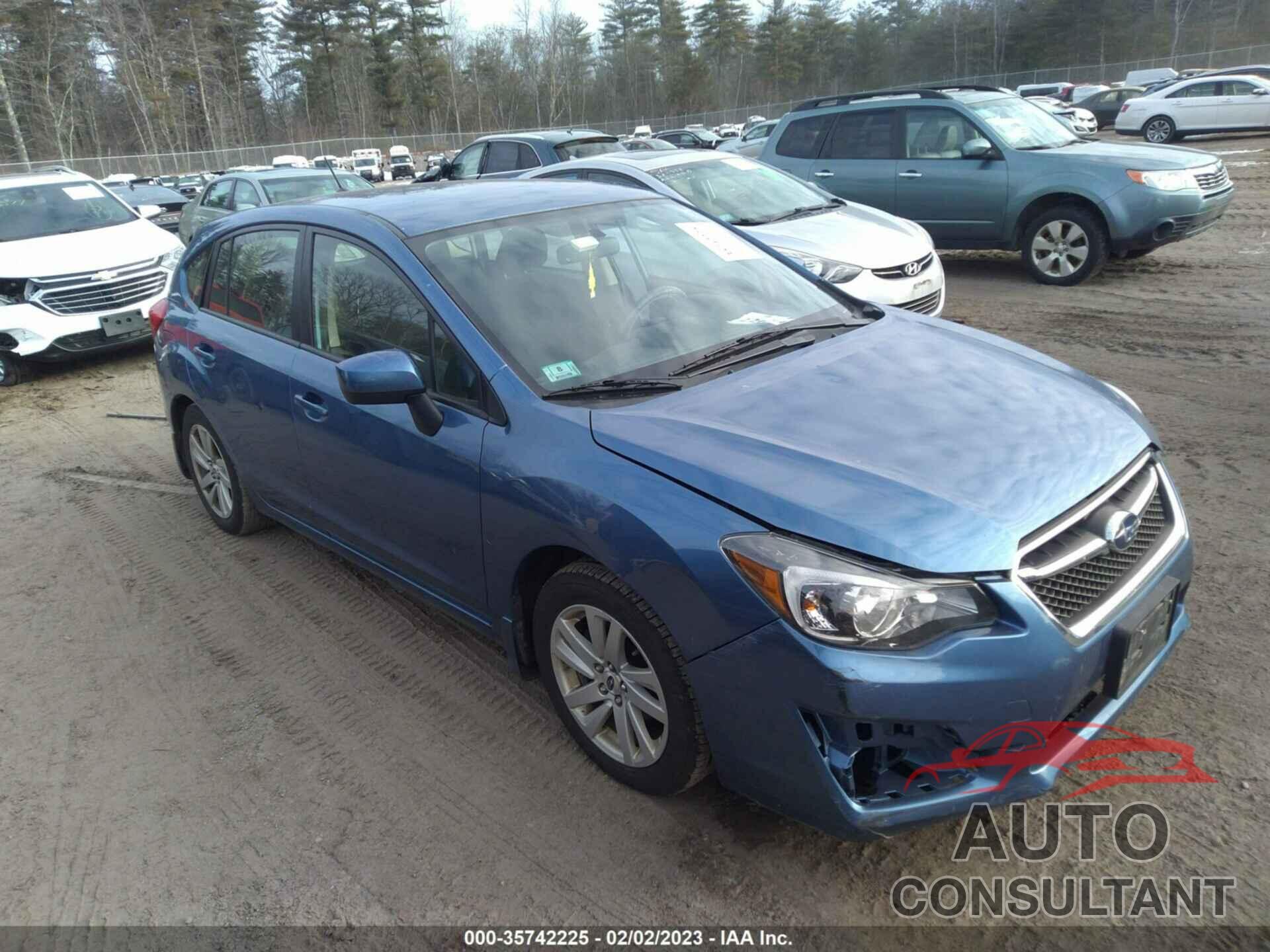 SUBARU IMPREZA WAGON 2015 - JF1GPAC60F8314585