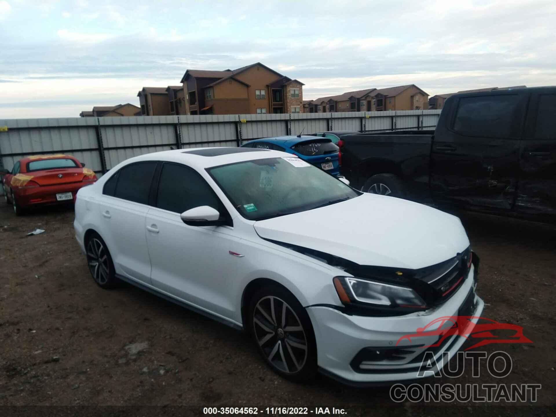 VOLKSWAGEN JETTA SEDAN 2016 - 3VW5S7AJ1GM417163