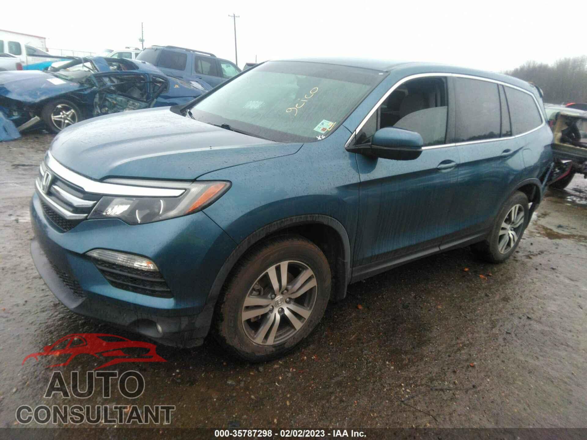 HONDA PILOT 2017 - 5FNYF5H33HB036954