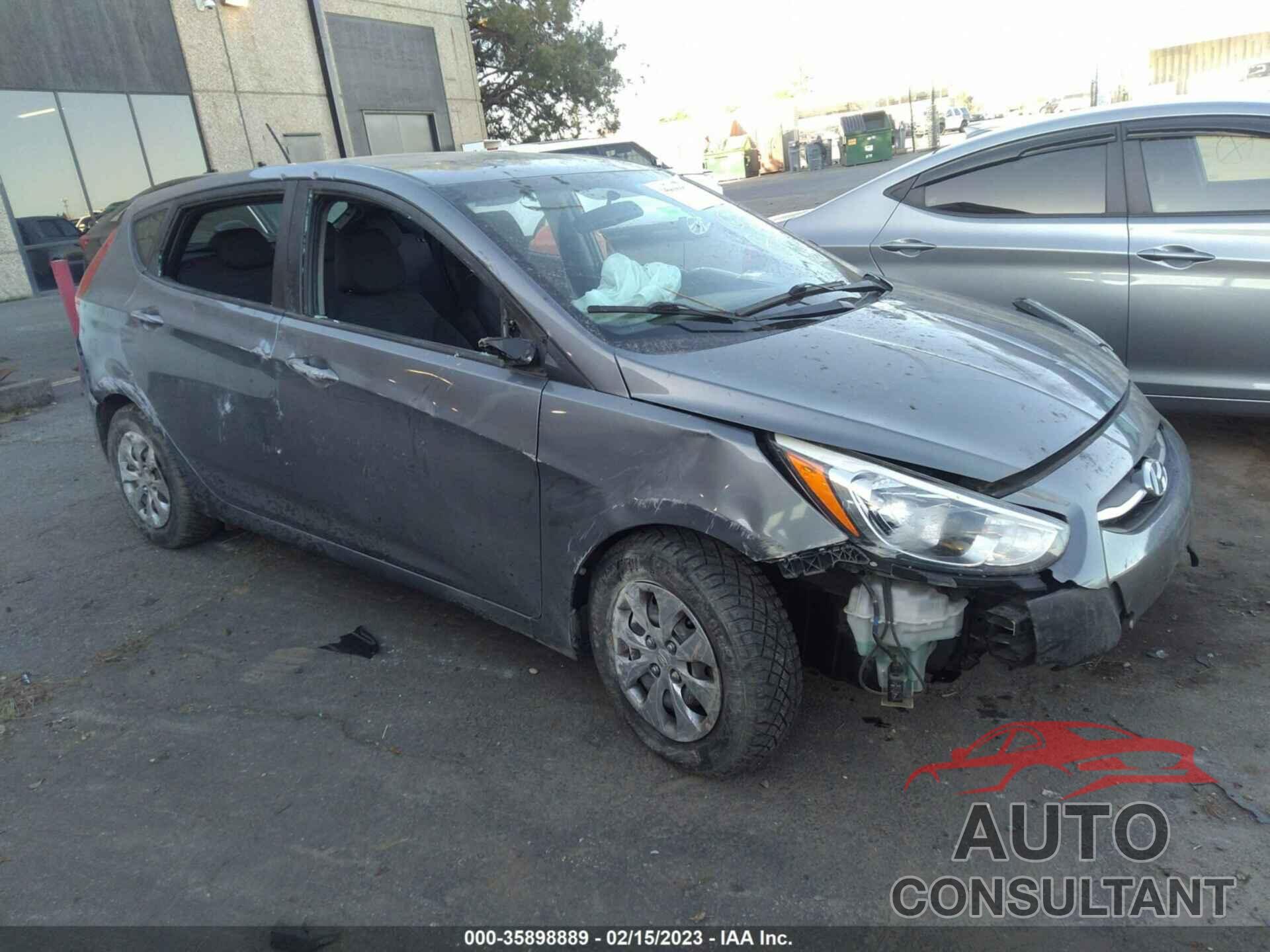 HYUNDAI ACCENT 2017 - KMHCT5AE3HU331859