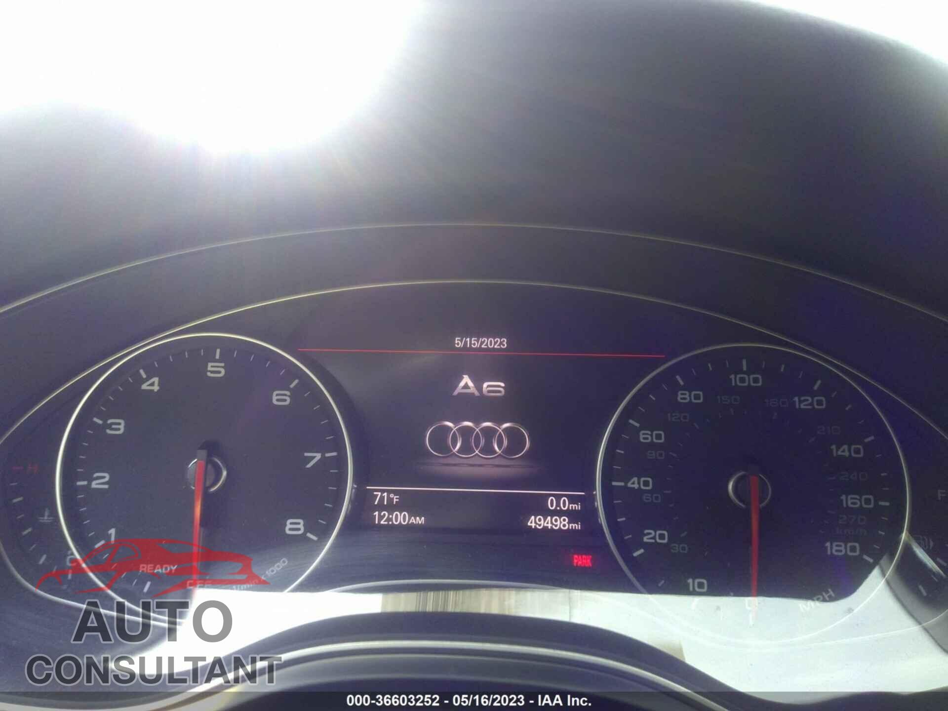 AUDI A6 2017 - WAUF8AFC8HN072182