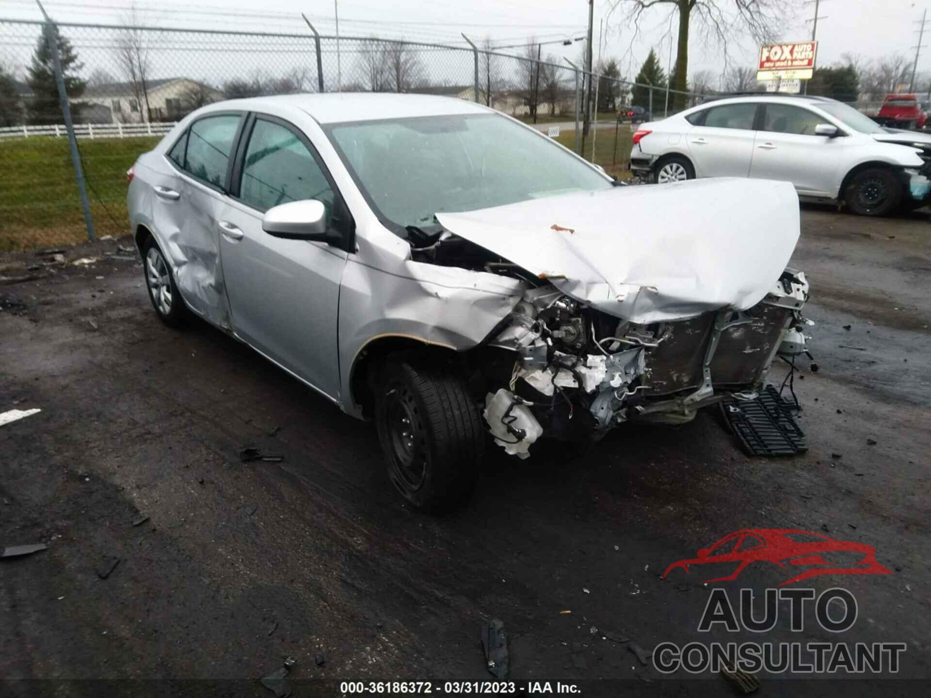 TOYOTA COROLLA 2016 - 2T1BURHE6GC507034