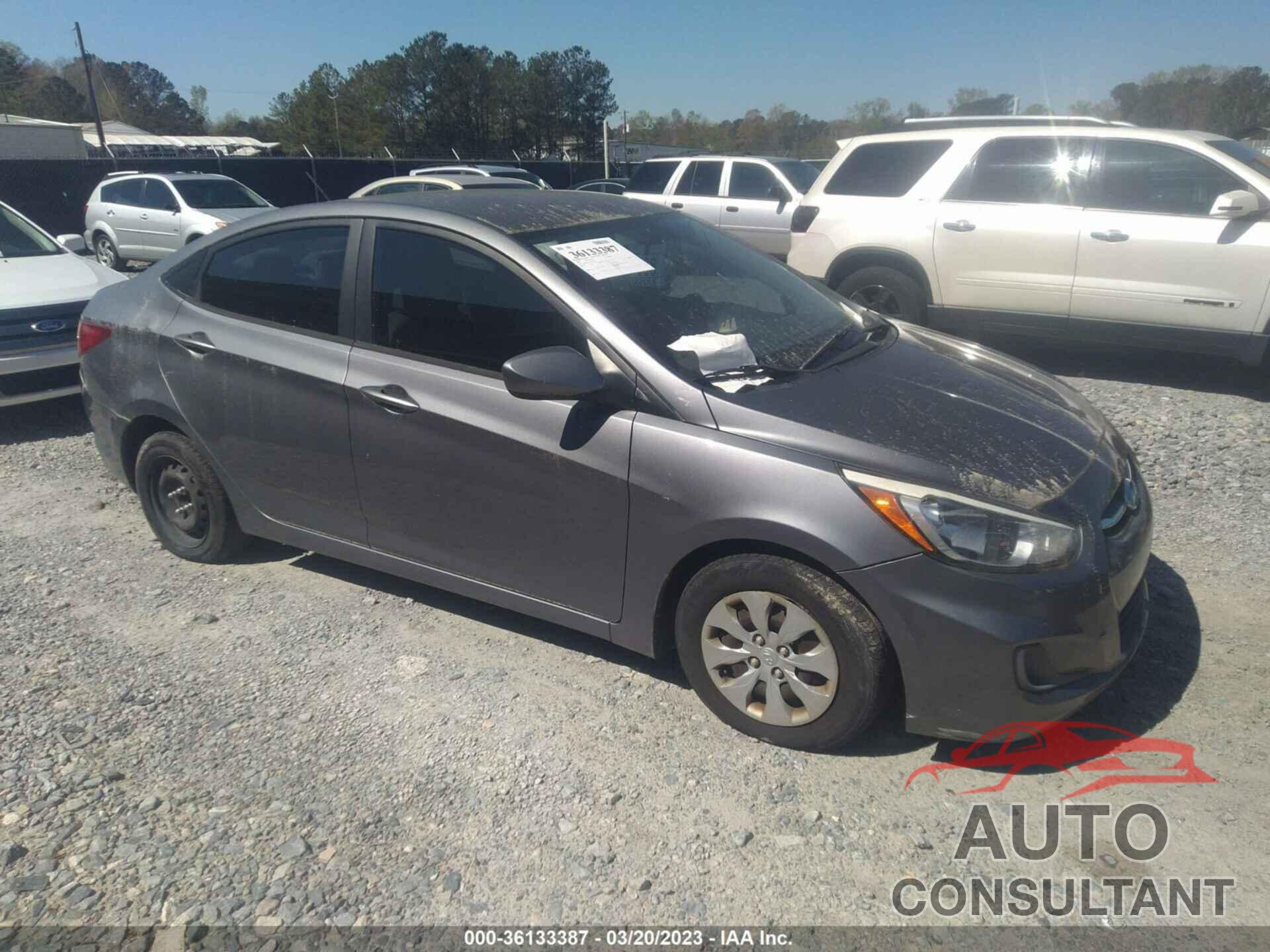 HYUNDAI ACCENT 2016 - KMHCT4AE6GU957172