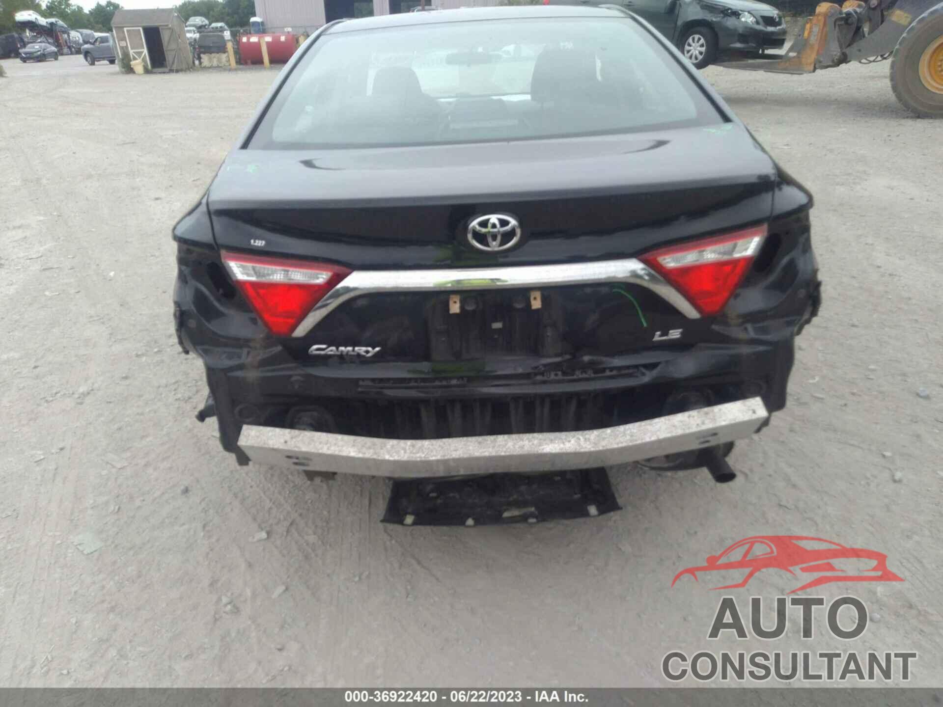 TOYOTA CAMRY 2017 - 4T1BF1FK6HU815003