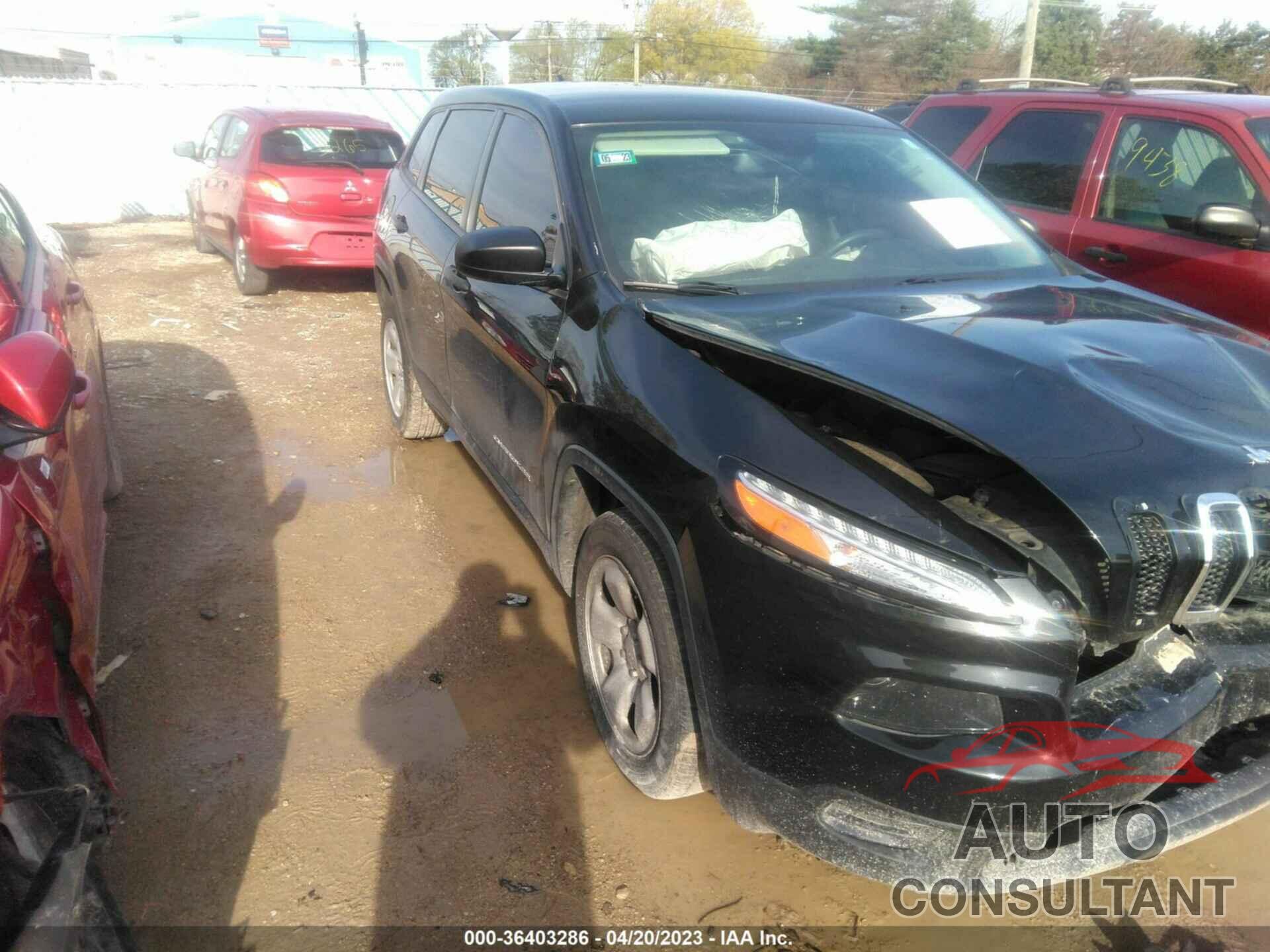 JEEP CHEROKEE 2016 - 1C4PJLAB8GW160972