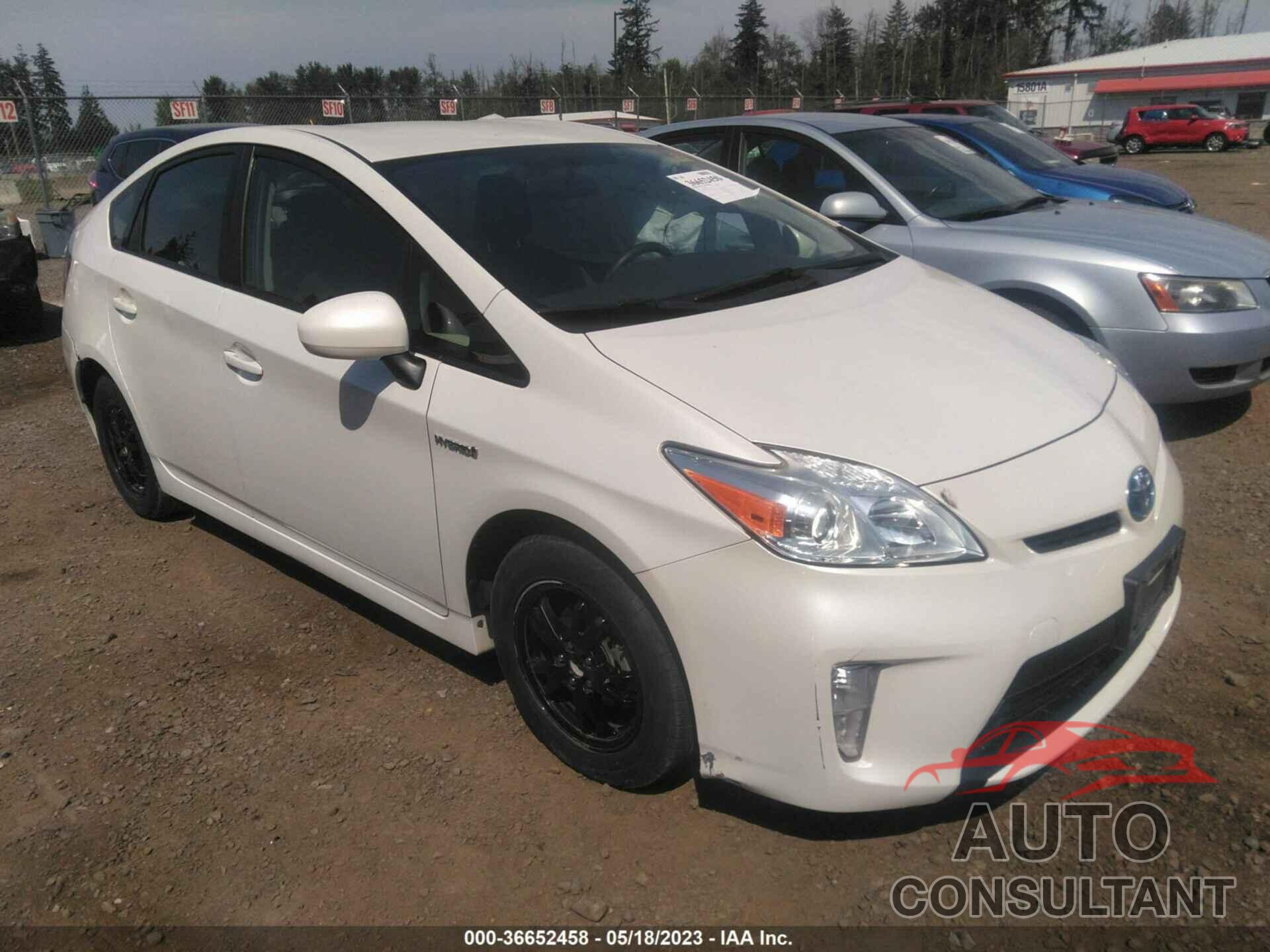 TOYOTA PRIUS 2015 - JTDKN3DU9F1926991