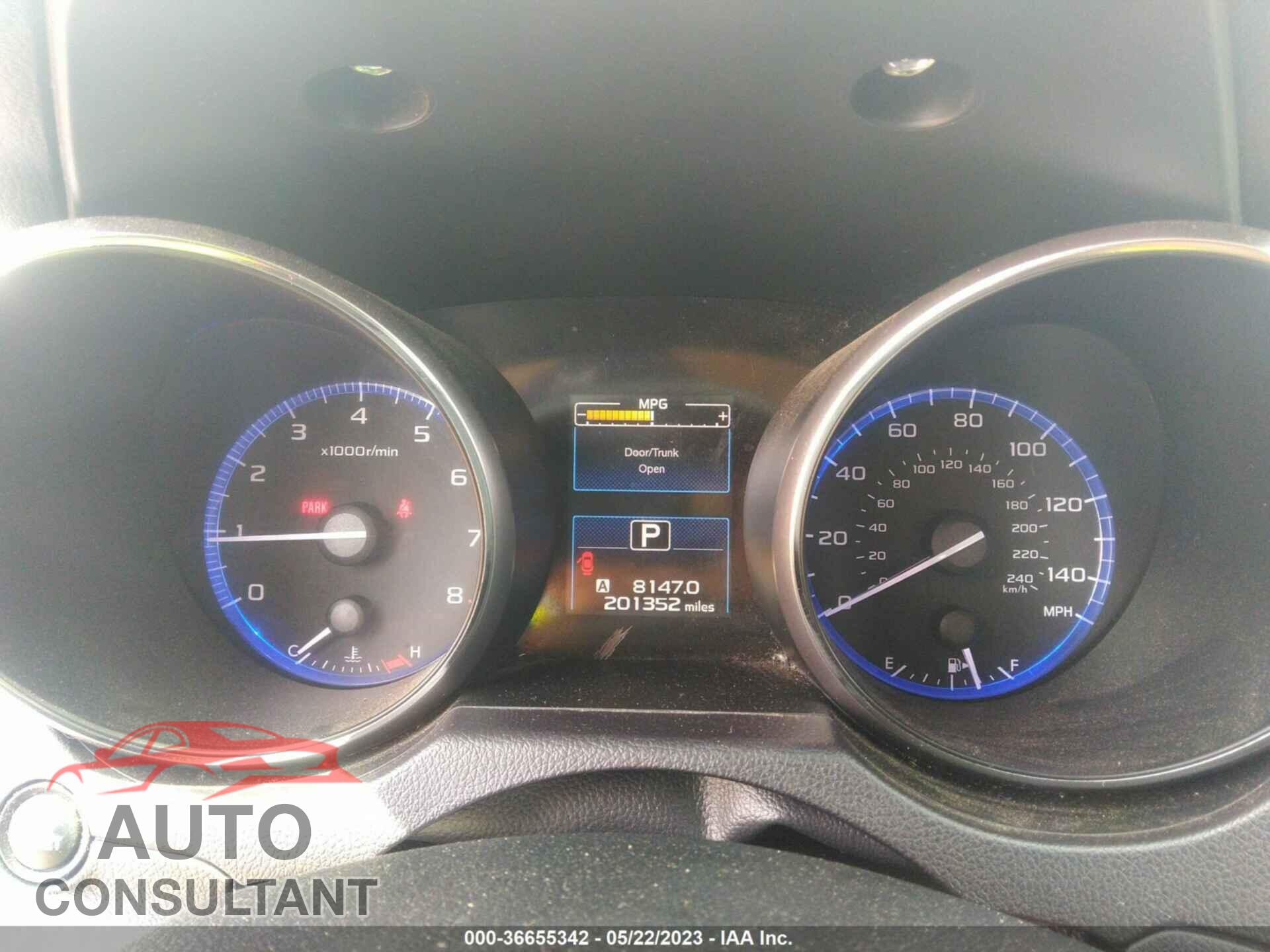 SUBARU LEGACY 2017 - 4S3BNAC65H3064402