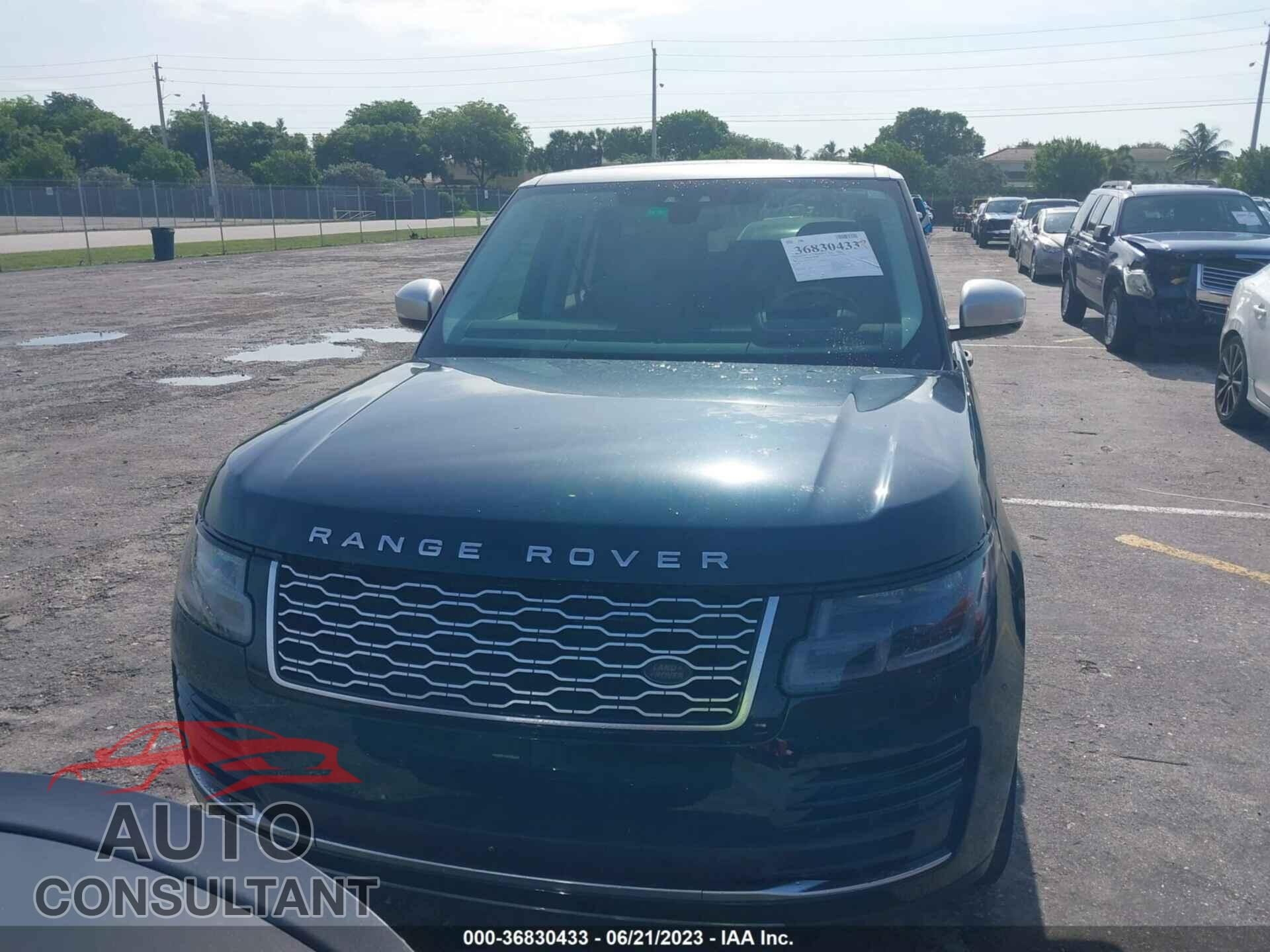 LAND ROVER RANGE ROVER 2018 - SALGS2RK6JA387327