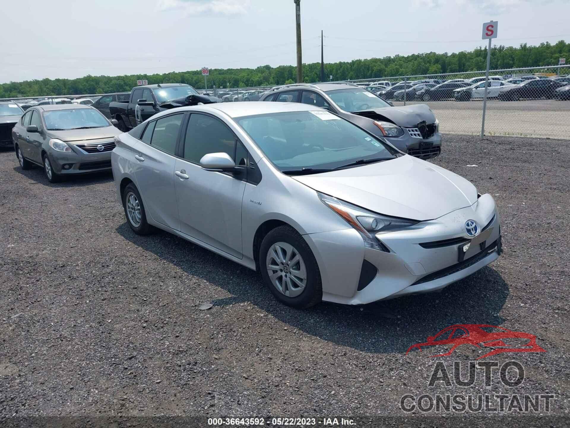 TOYOTA PRIUS 2016 - JTDKBRFU8G3006235