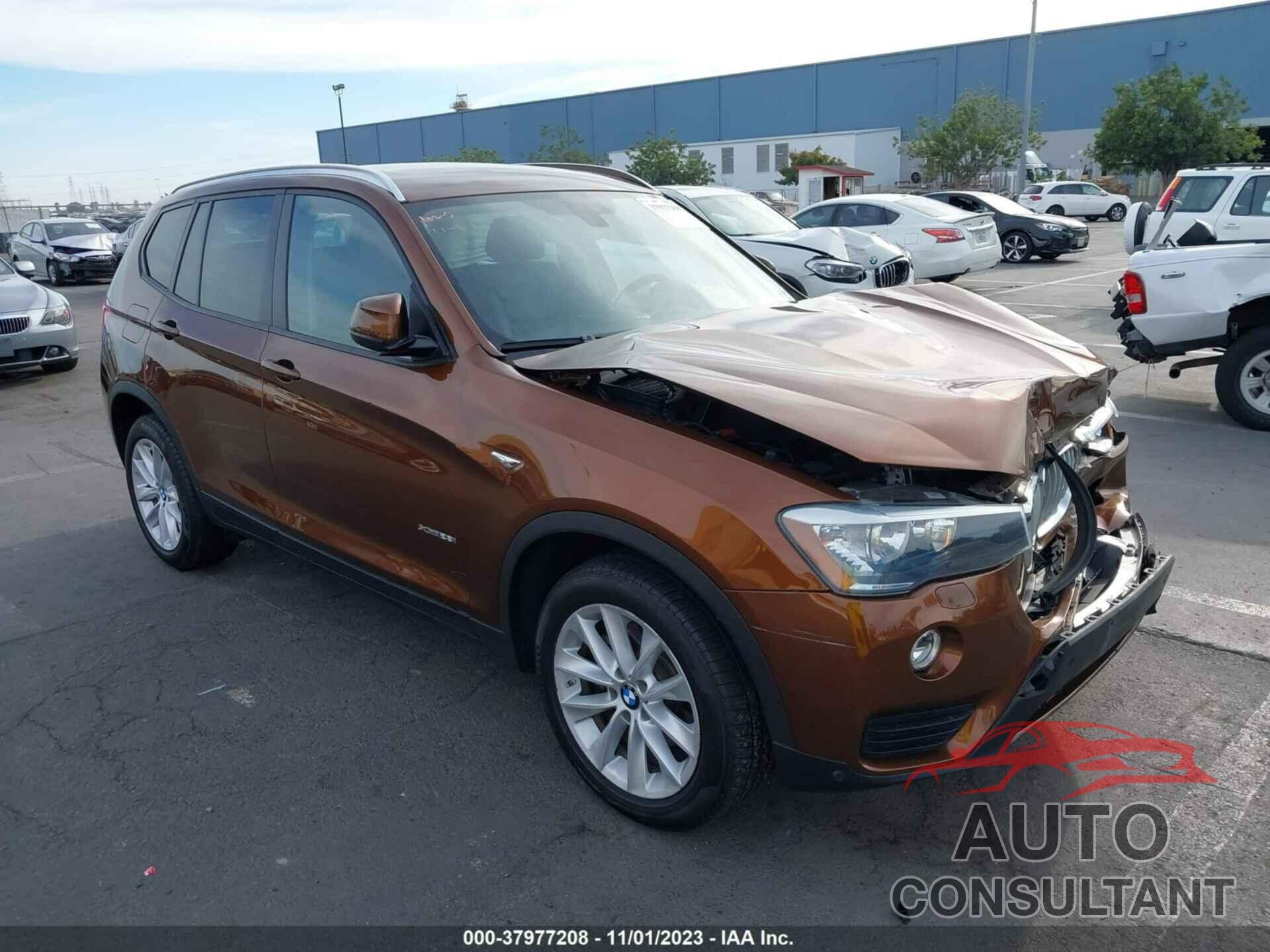 BMW X3 2017 - 5UXWX9C50H0D96509