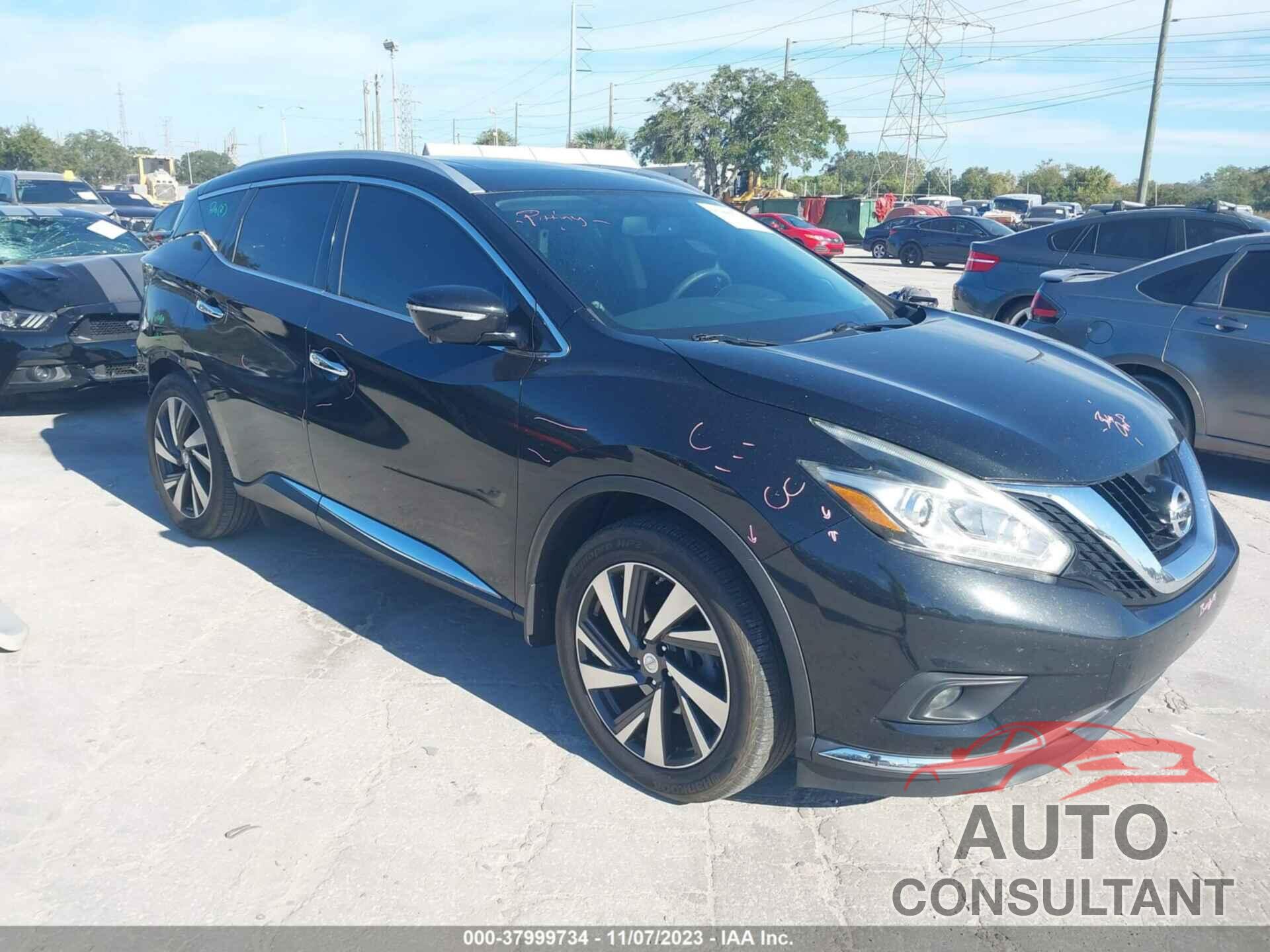 NISSAN MURANO 2015 - 5N1AZ2MH6FN218747