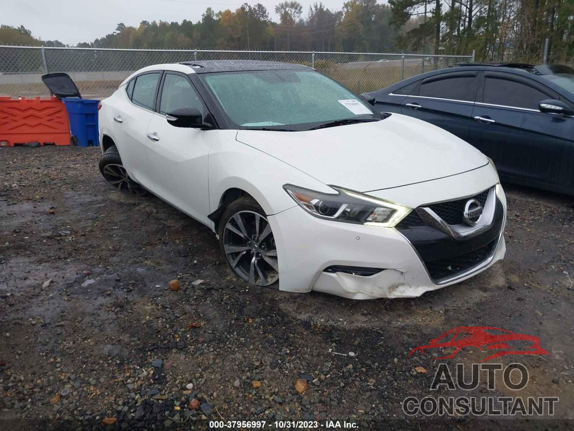 NISSAN MAXIMA 2016 - 1N4AA6AP0GC446440