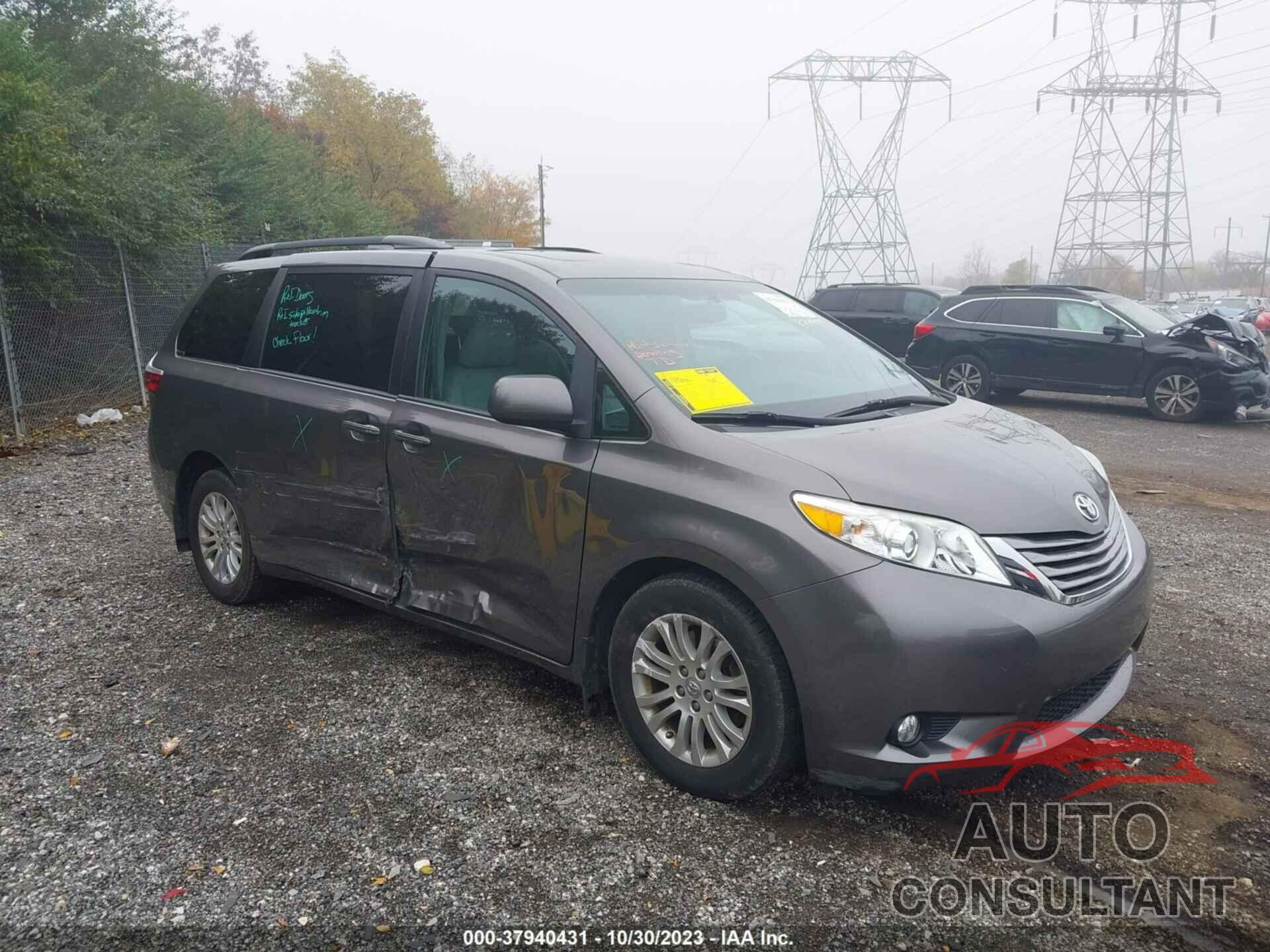 TOYOTA SIENNA 2017 - 5TDYZ3DC9HS878999