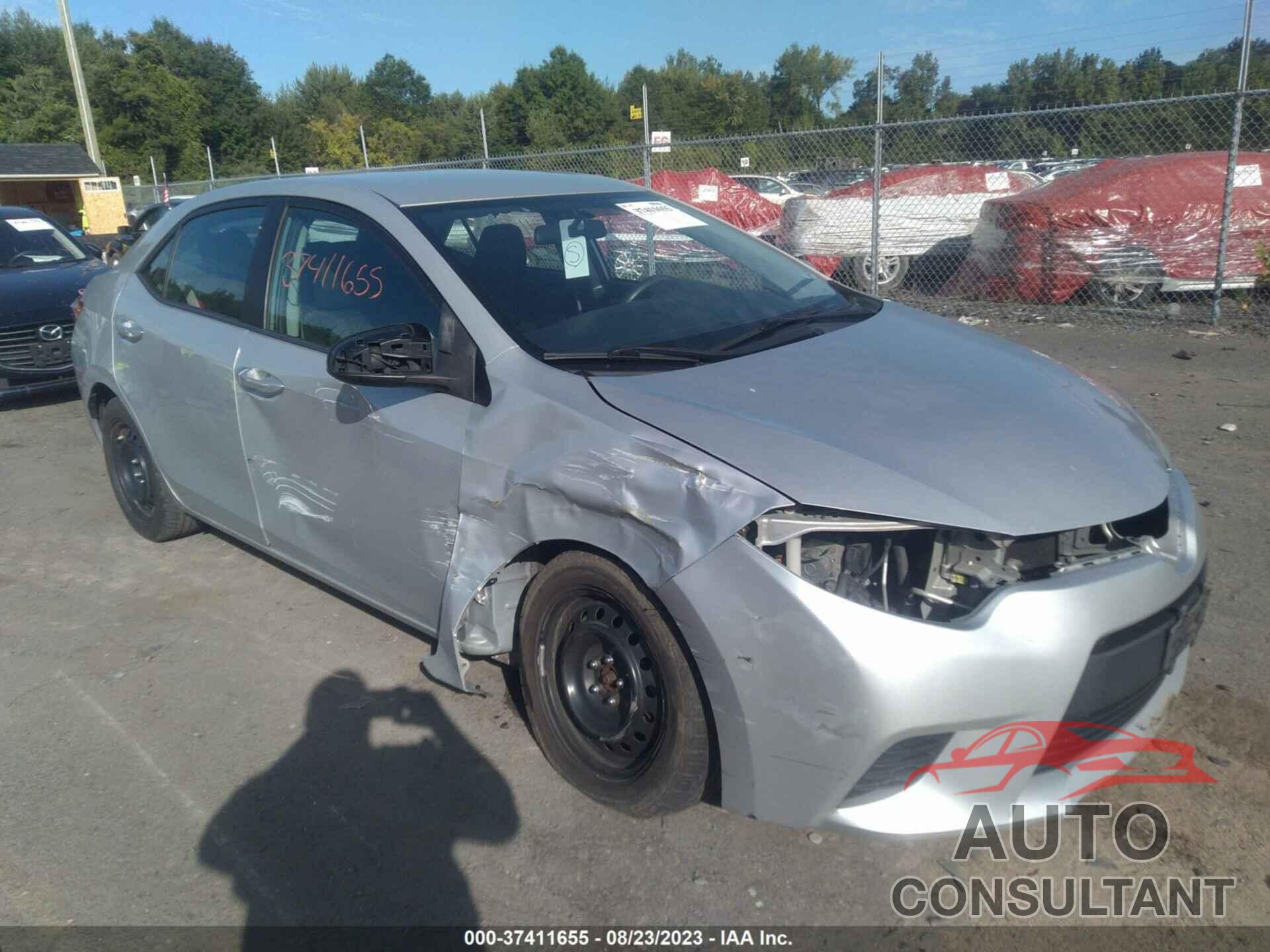 TOYOTA COROLLA 2014 - 2T1BURHE1EC162086