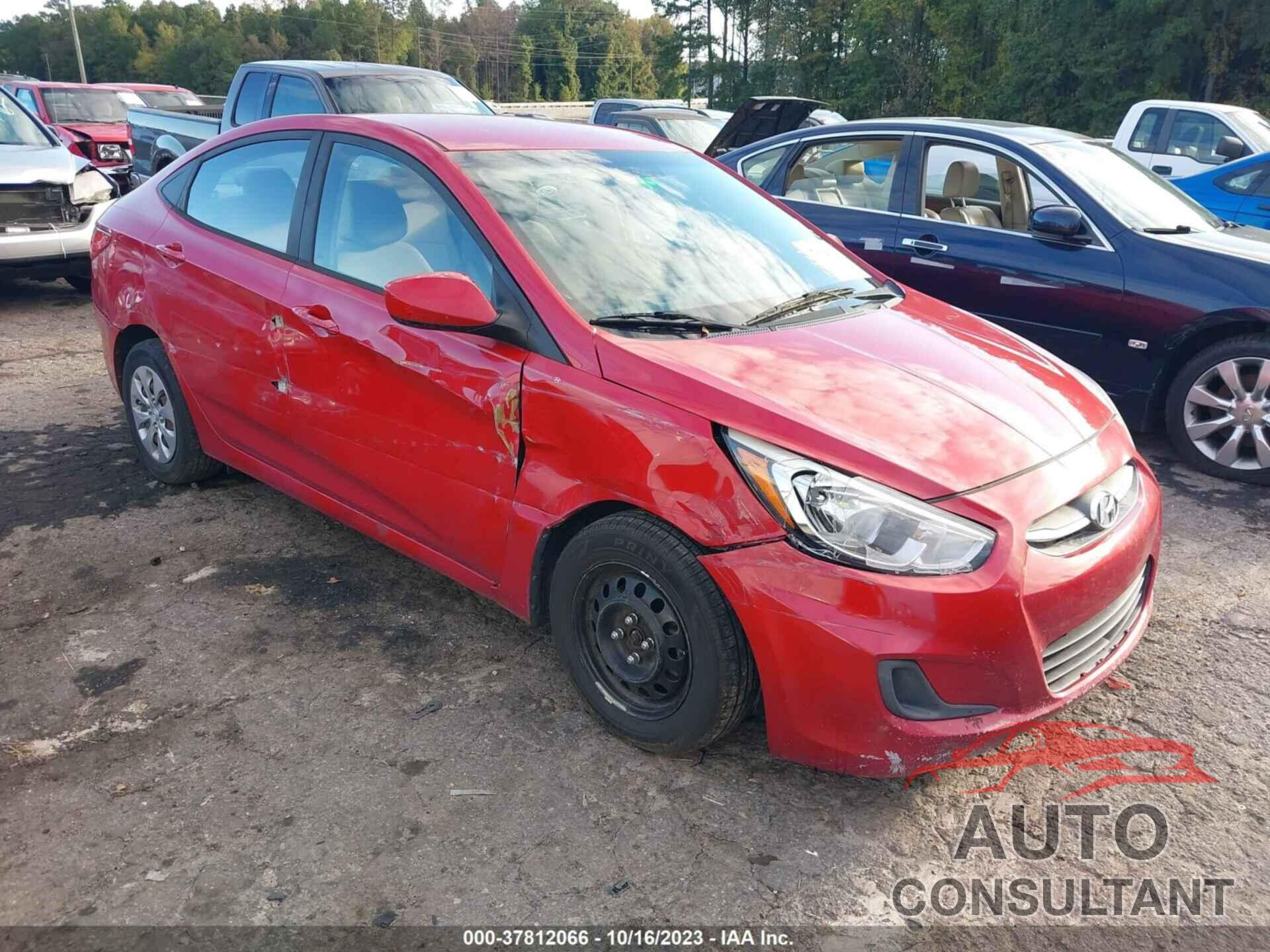 HYUNDAI ACCENT 2016 - KMHCT4AE5GU134233