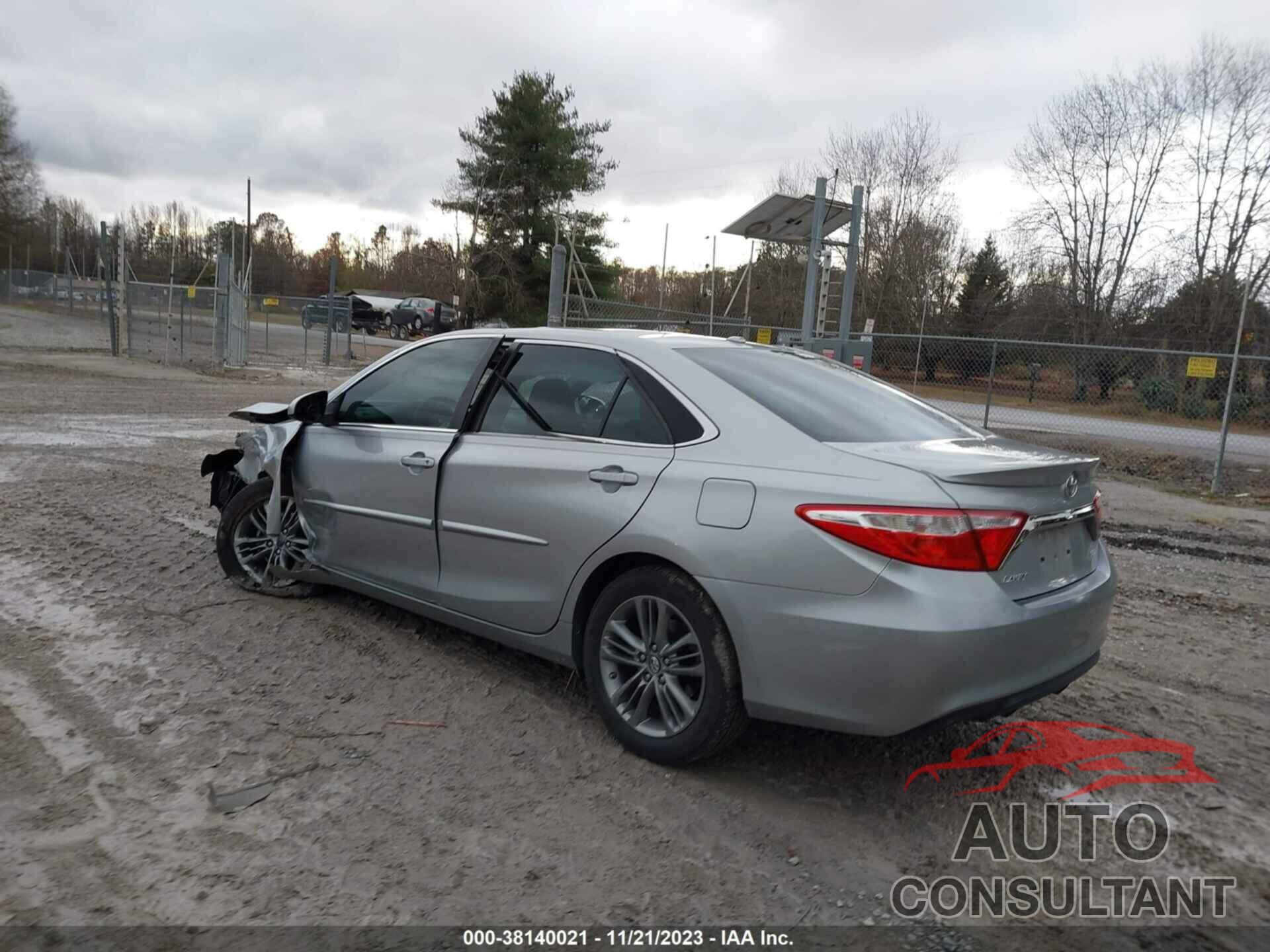 TOYOTA CAMRY 2017 - 4T1BF1FK4HU292127