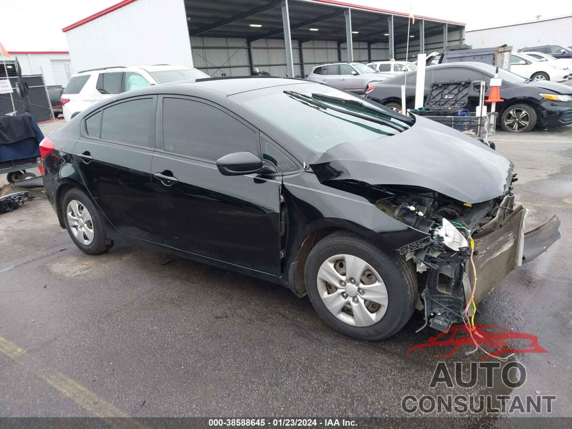 KIA FORTE 2016 - KNAFK4A67G5523363