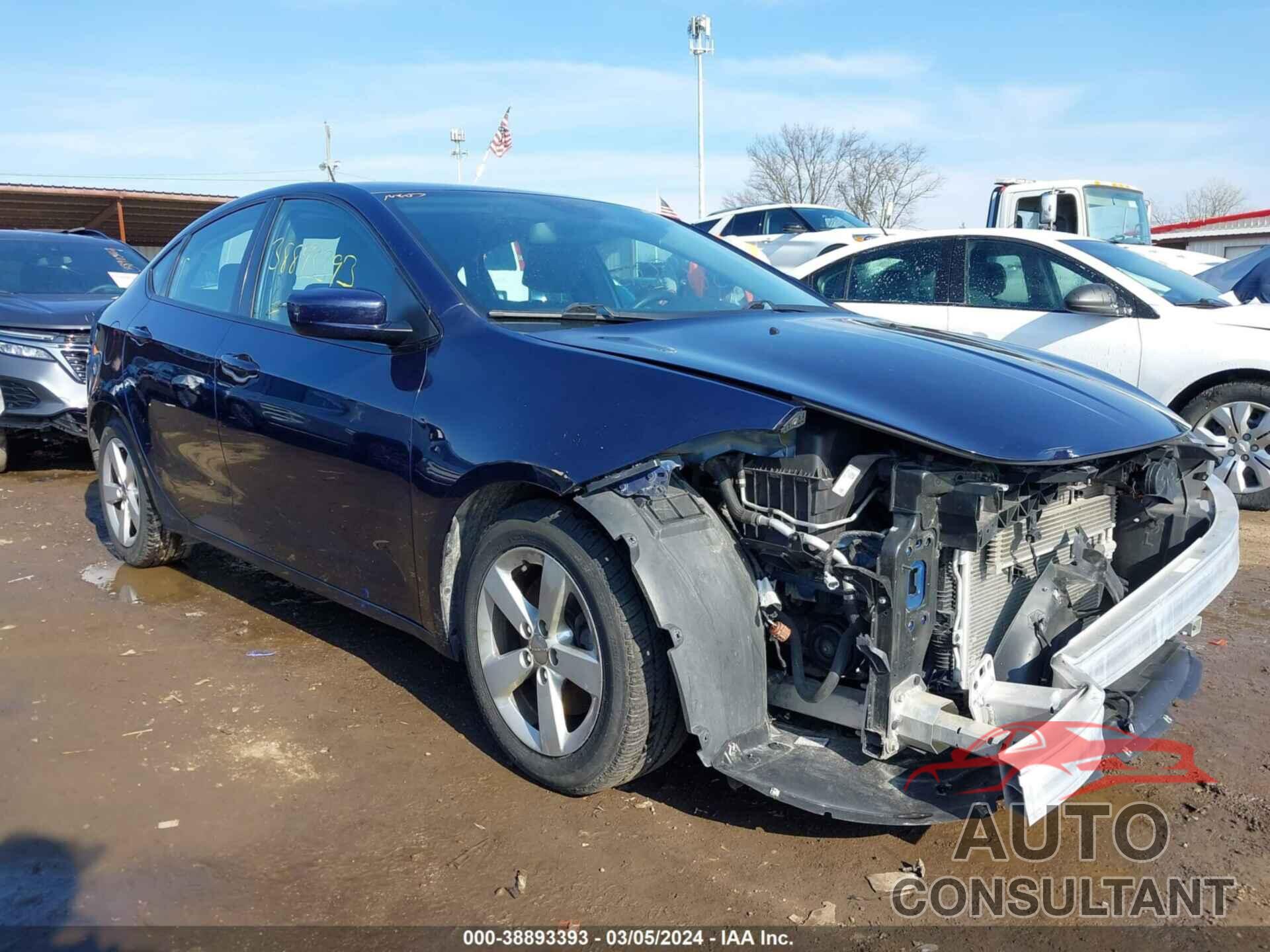 DODGE DART 2016 - 1C3CDFBB1GD544114