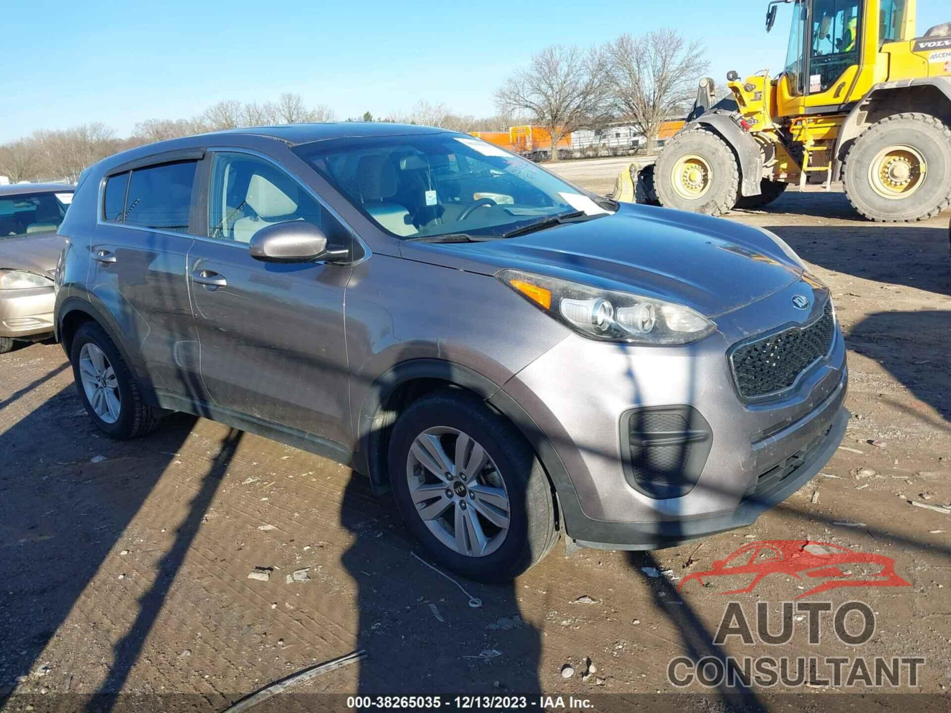 KIA SPORTAGE 2017 - KNDPM3AC5H7263956