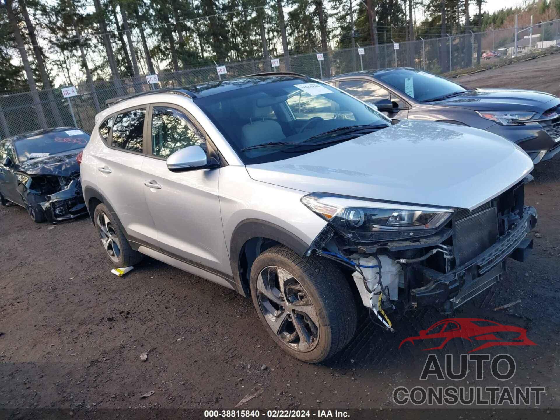 HYUNDAI TUCSON 2017 - KM8J33A23HU560382