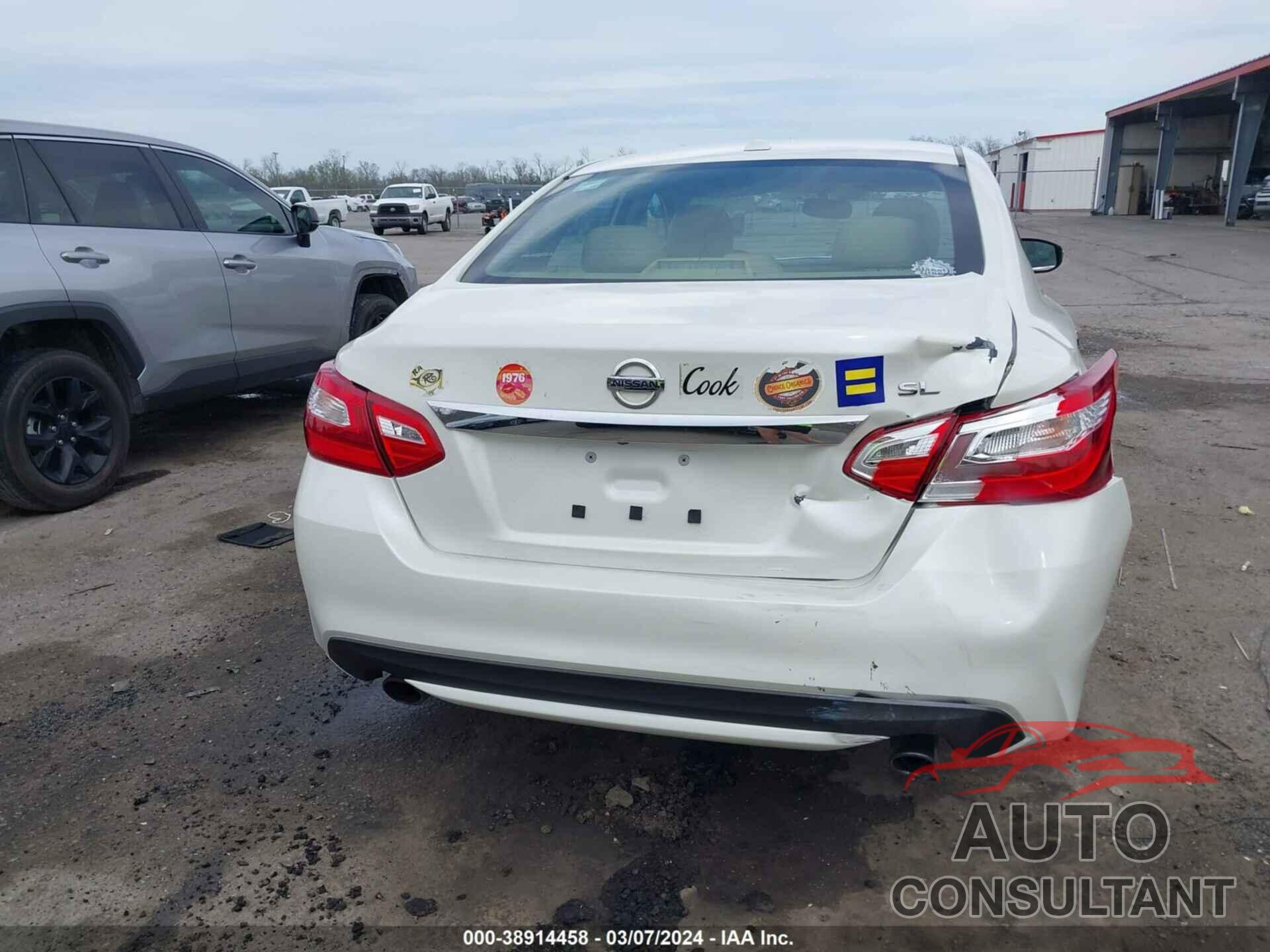 NISSAN ALTIMA 2016 - 1N4AL3AP3GC201592