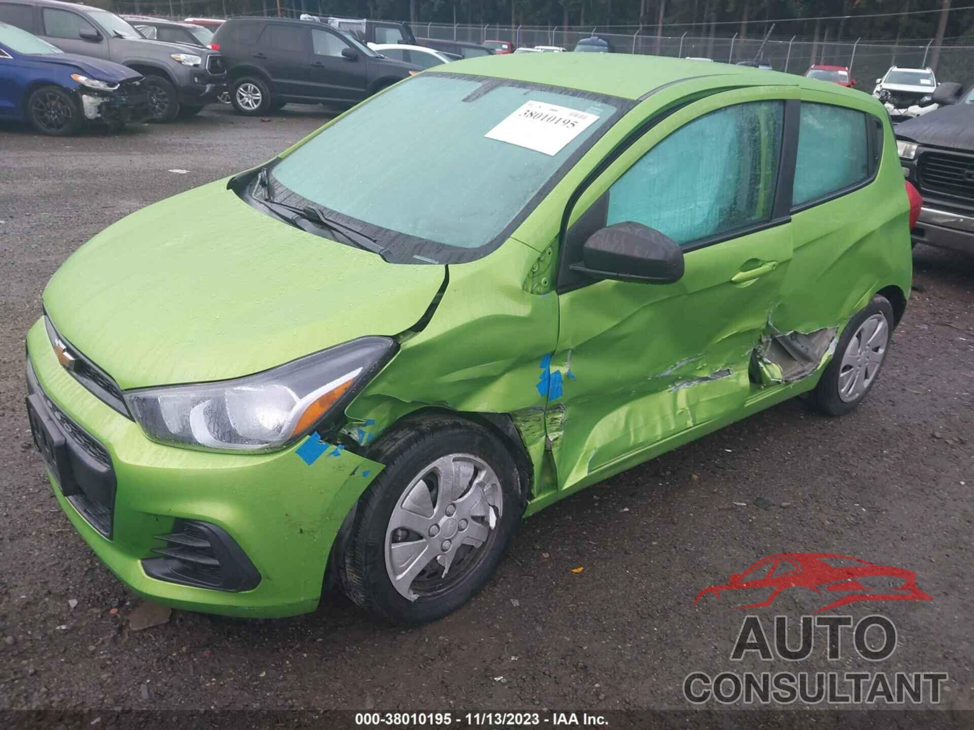 CHEVROLET SPARK 2016 - KL8CB6SA2GC539902