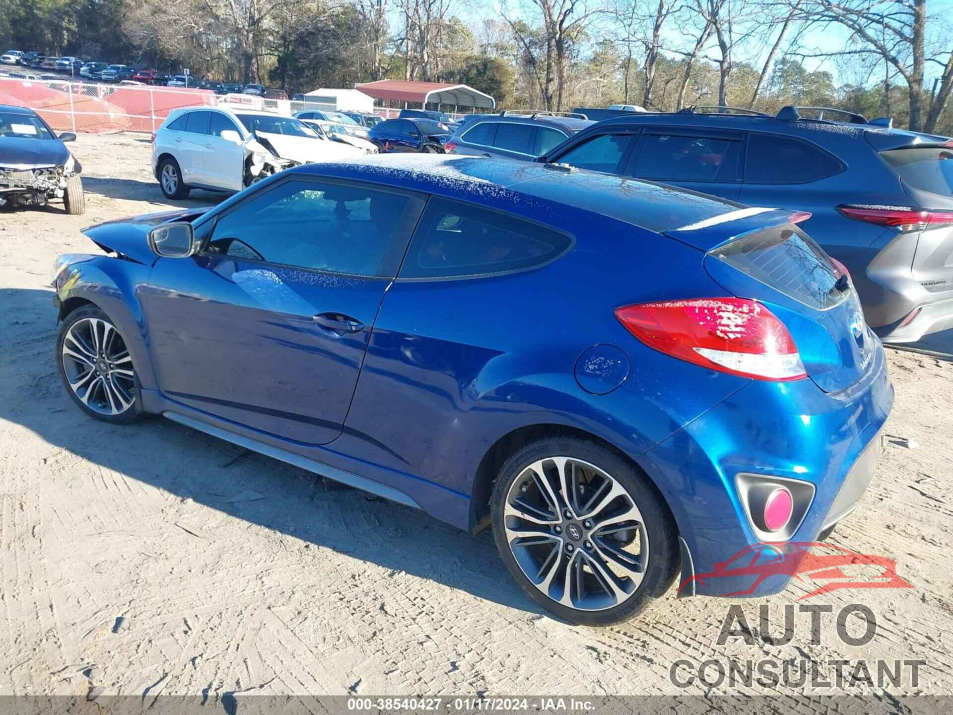 HYUNDAI VELOSTER 2016 - KMHTC6AE2GU295263