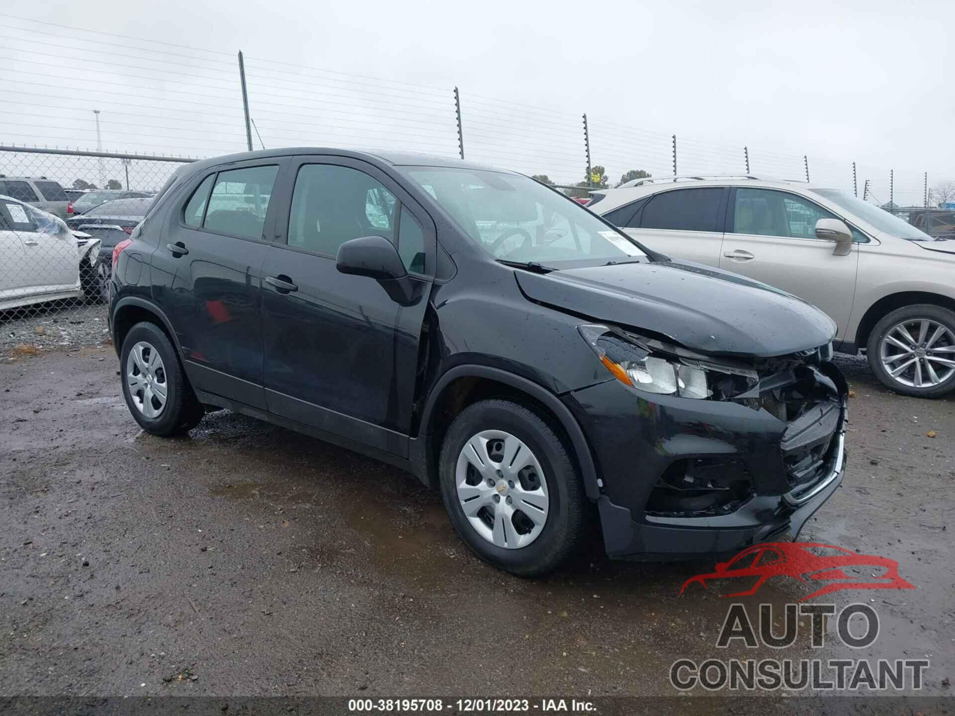 CHEVROLET TRAX 2019 - 3GNCJKSB1KL117684