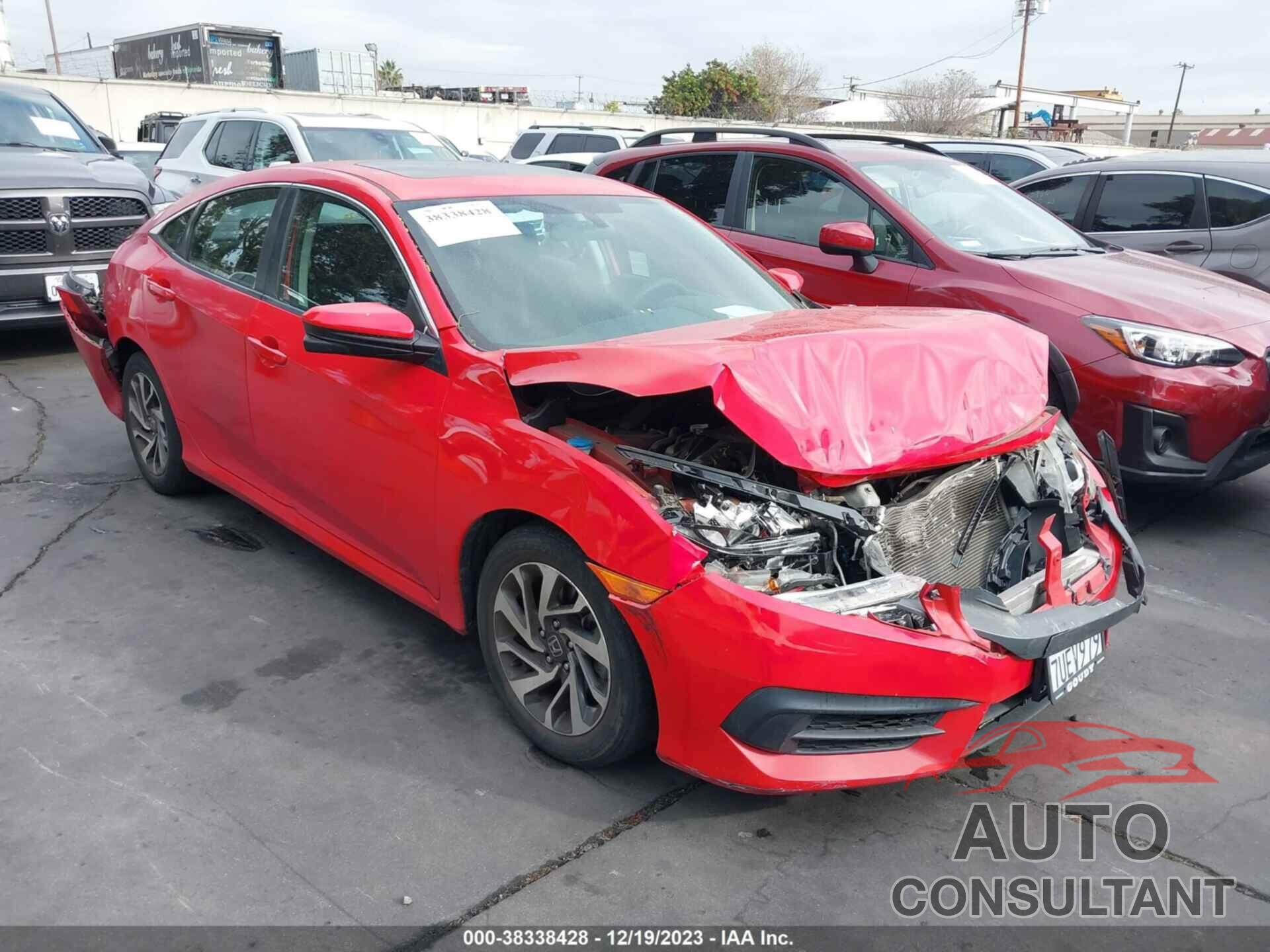 HONDA CIVIC 2016 - 2HGFC2F70GH560576