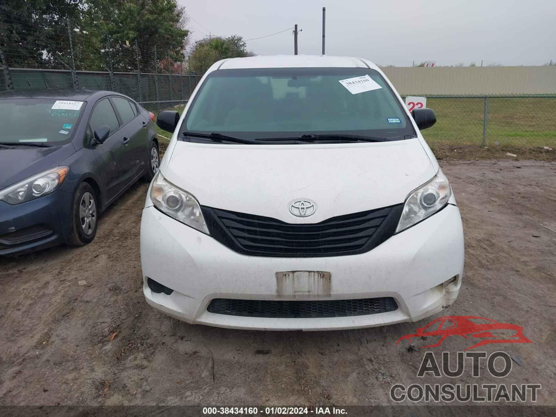 TOYOTA SIENNA 2017 - 5TDZZ3DC0HS843918