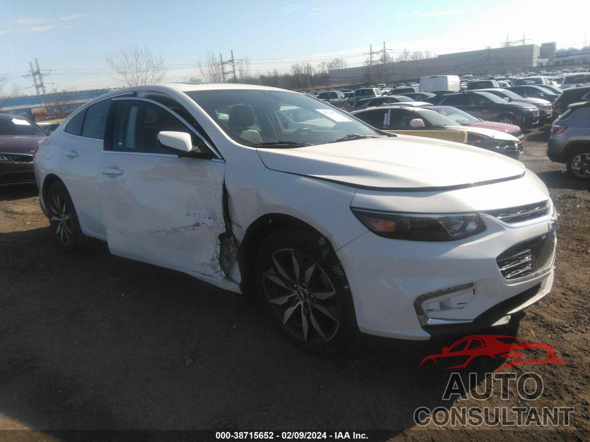 CHEVROLET MALIBU 2017 - 1G1ZE5STXHF243569