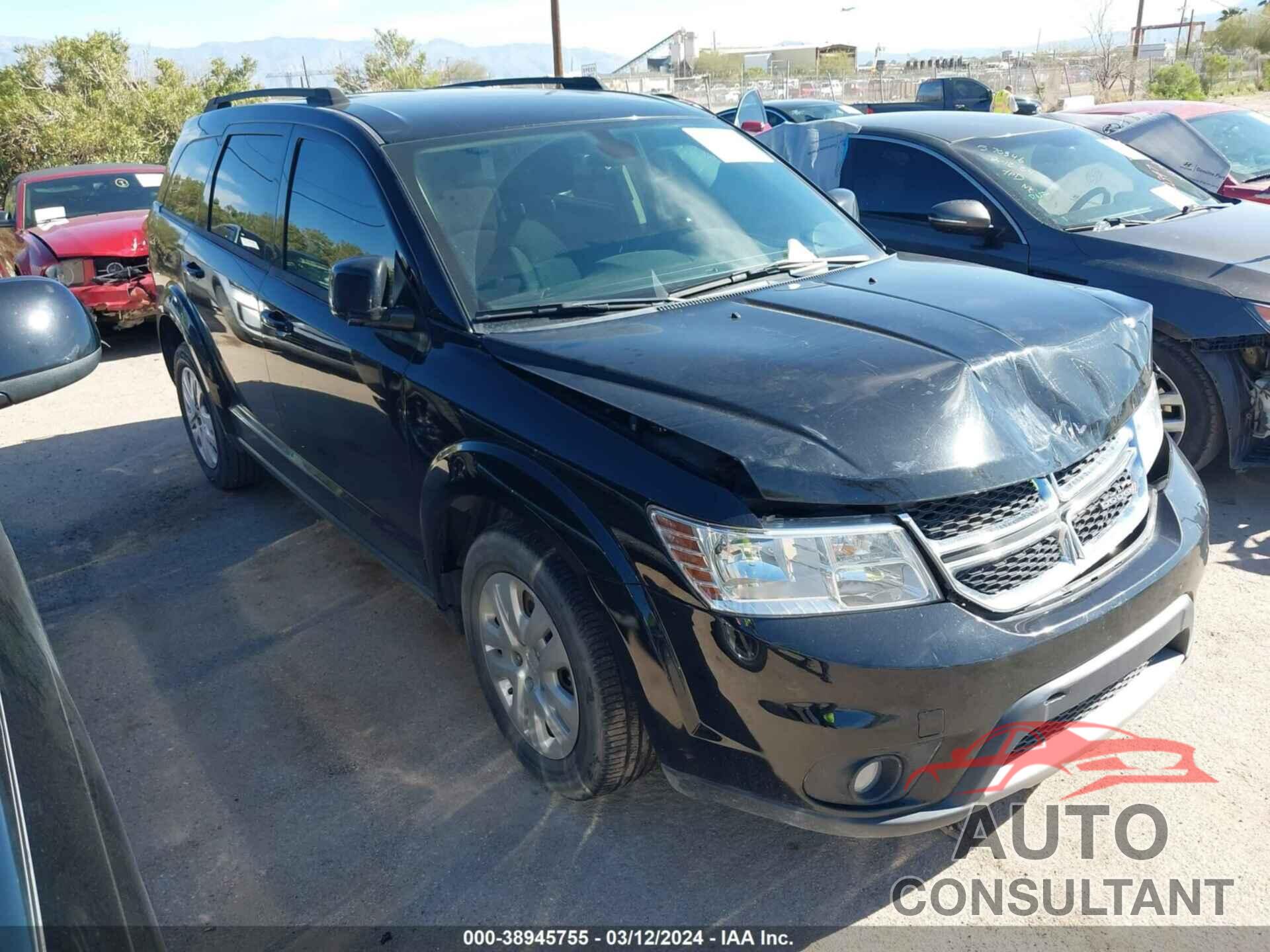 DODGE JOURNEY 2018 - 3C4PDCBG2JT525225