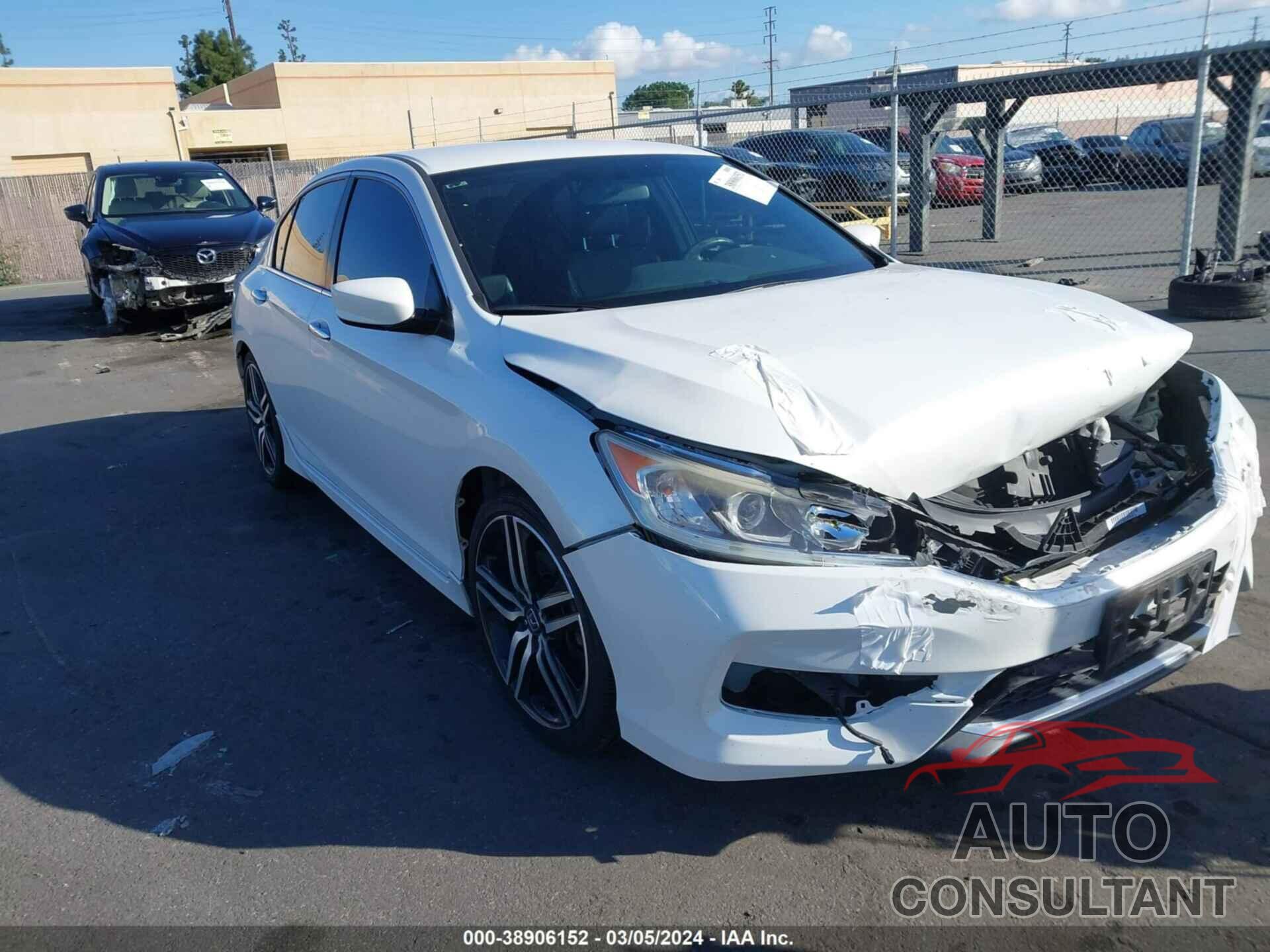 HONDA ACCORD 2016 - 1HGCR2F57GA213017
