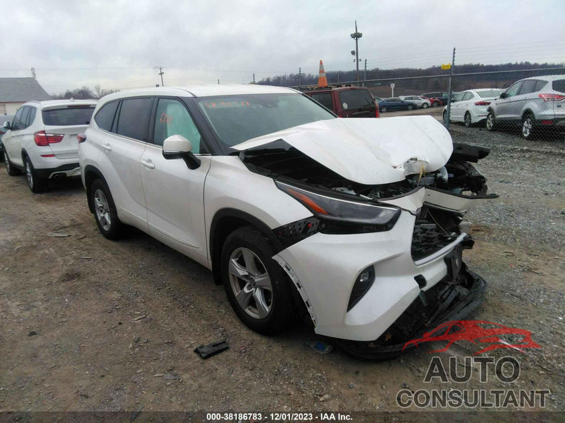 TOYOTA HIGHLANDER 2021 - 5TDBZRBH6MS135895