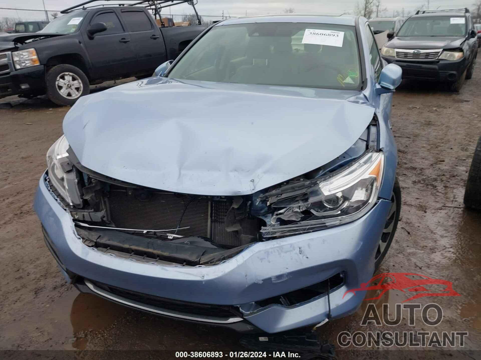 HONDA ACCORD HYBRID 2017 - JHMCR6F58HC005237