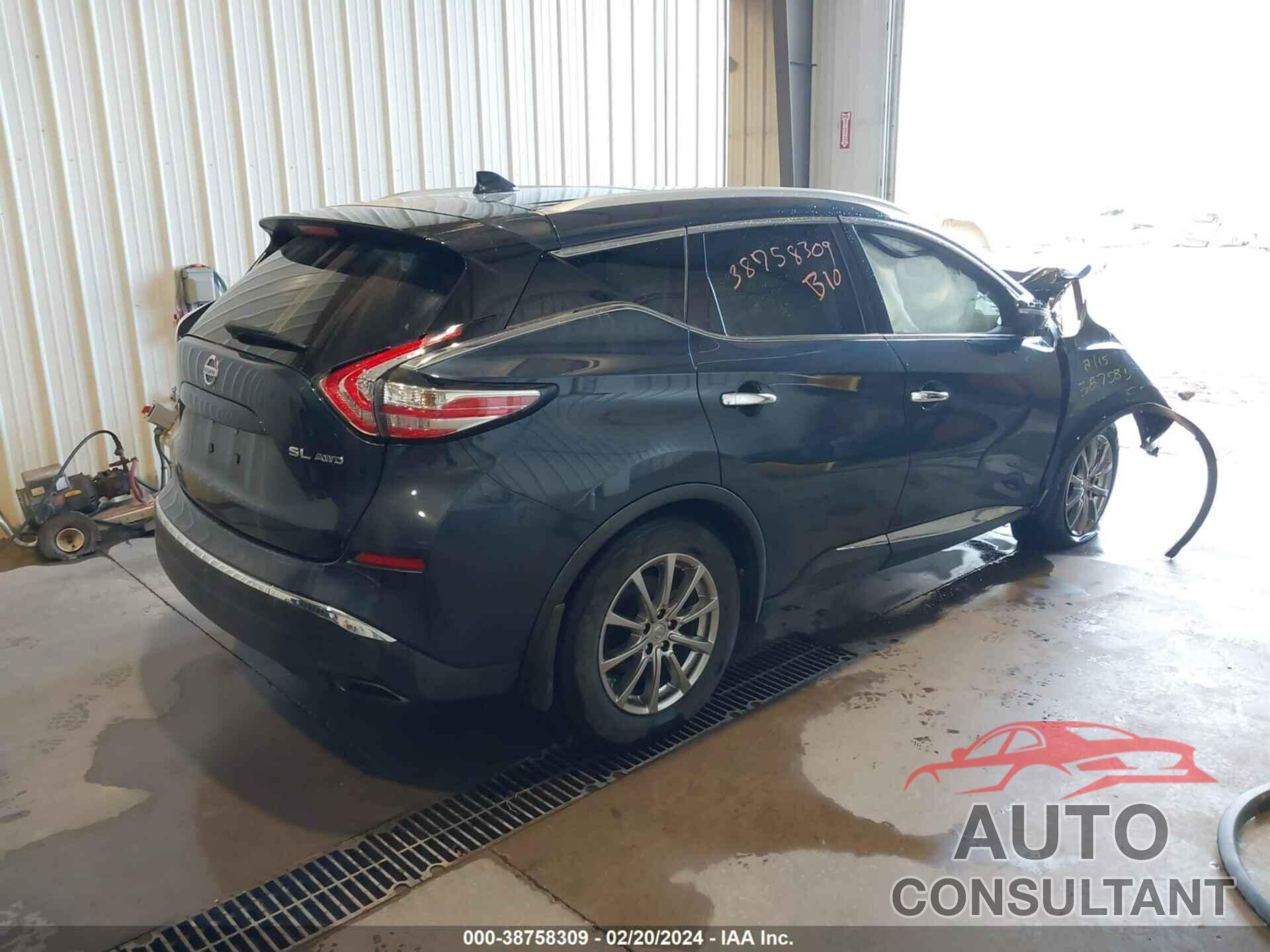 NISSAN MURANO 2017 - 5N1AZ2MH0HN176157