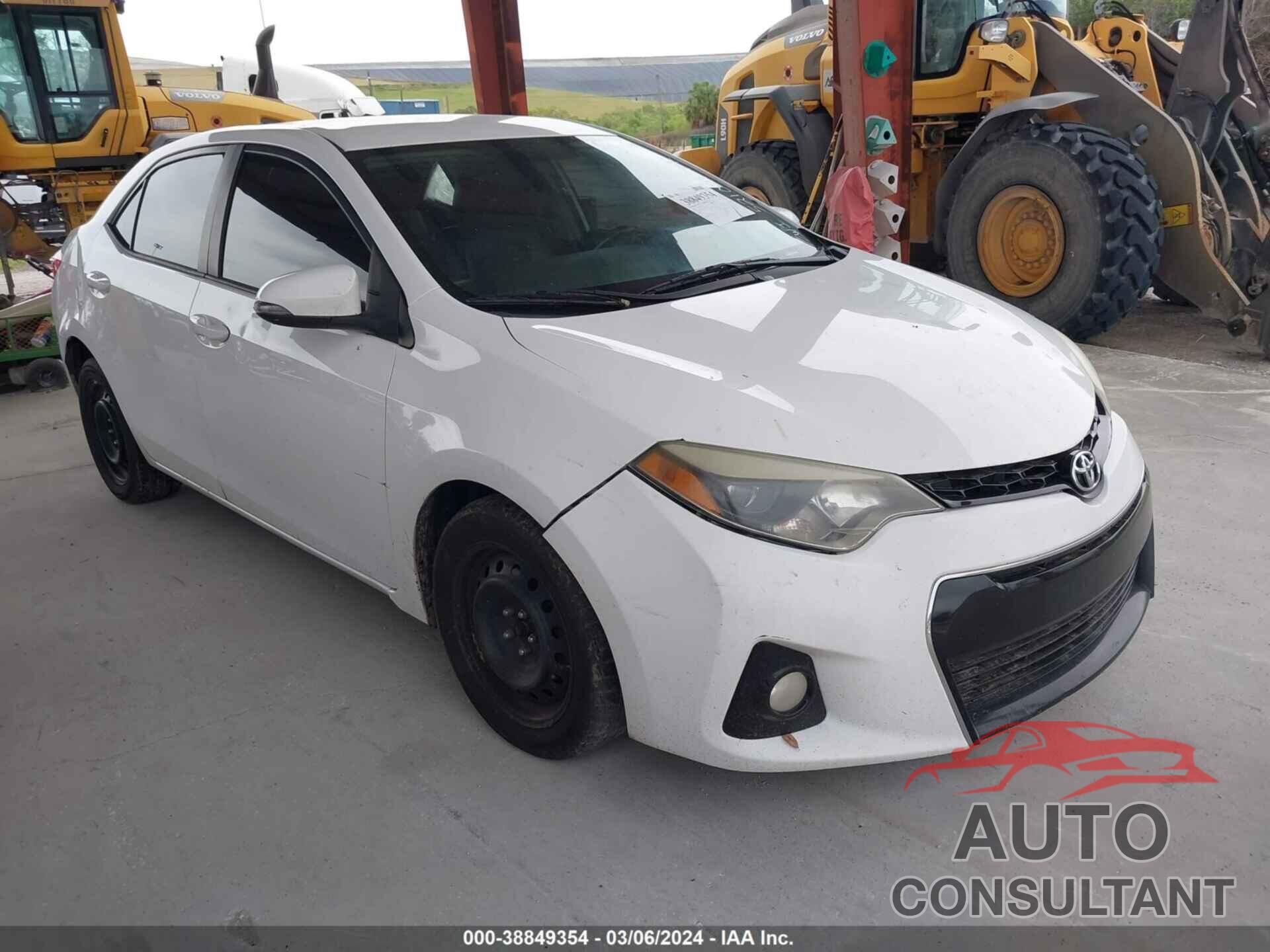 TOYOTA COROLLA 2016 - 2T1BURHE1GC521021