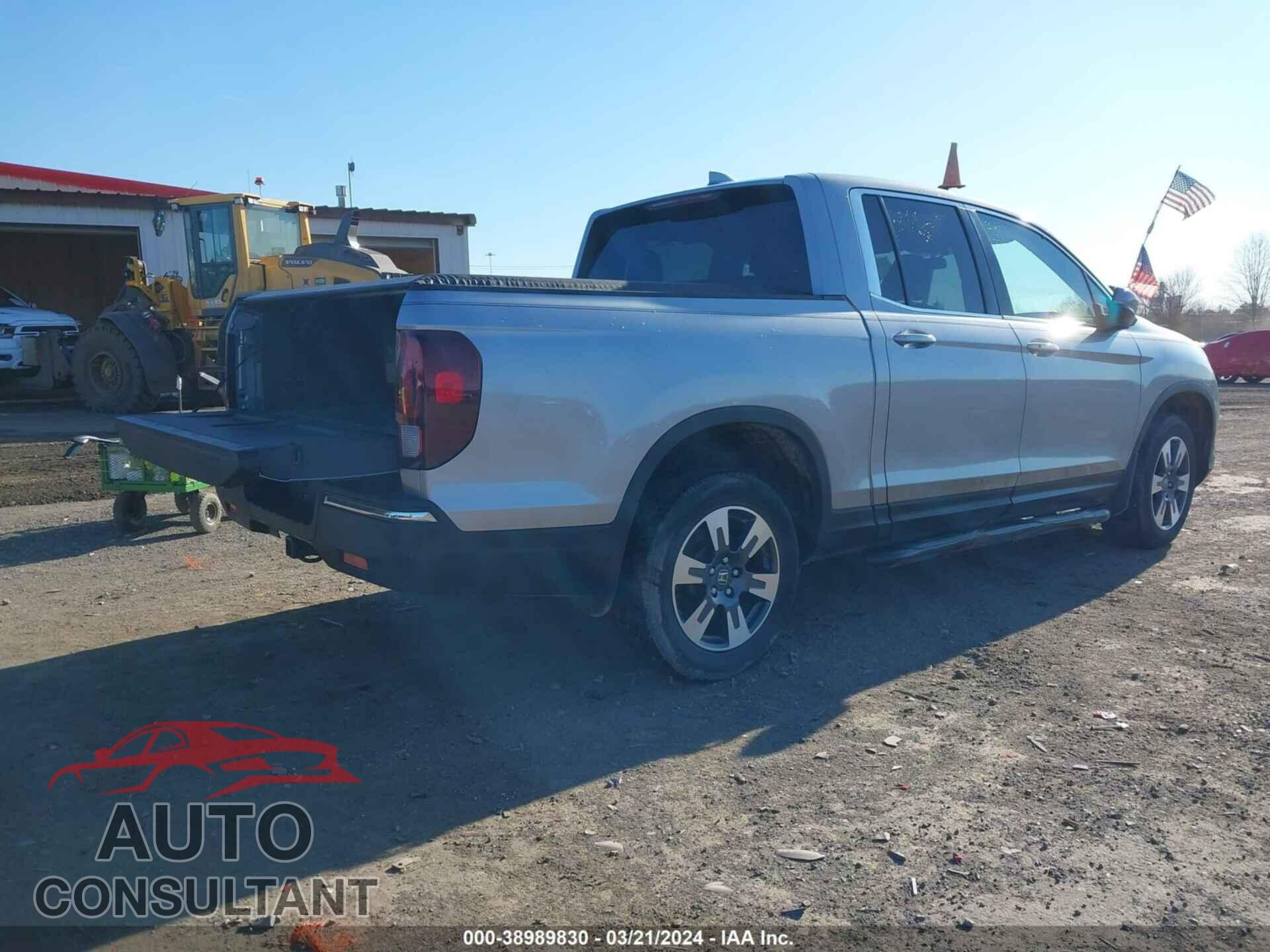 HONDA RIDGELINE 2017 - 5FPYK3F50HB037779