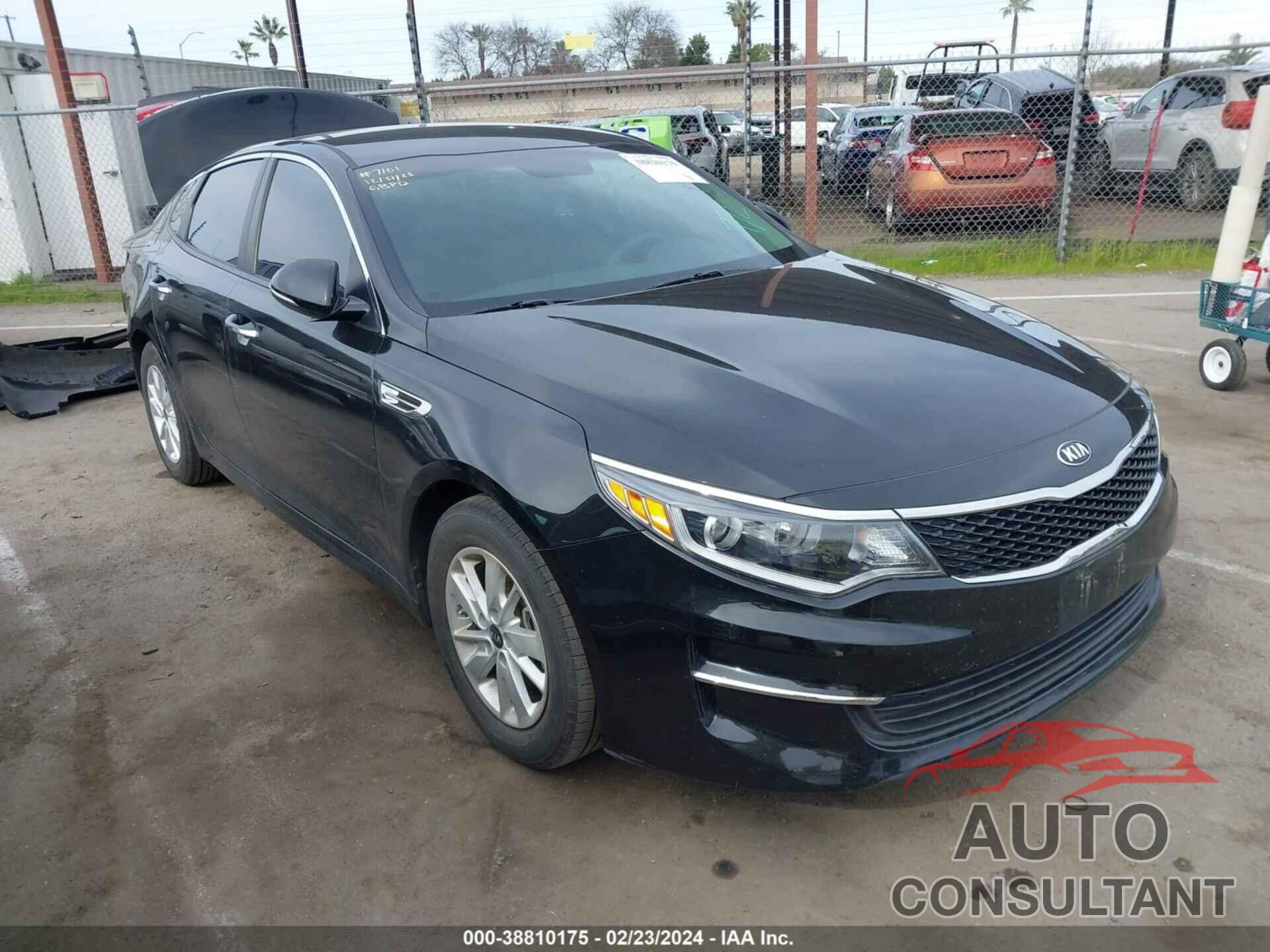 KIA OPTIMA 2017 - KNAGT4L37H5151707