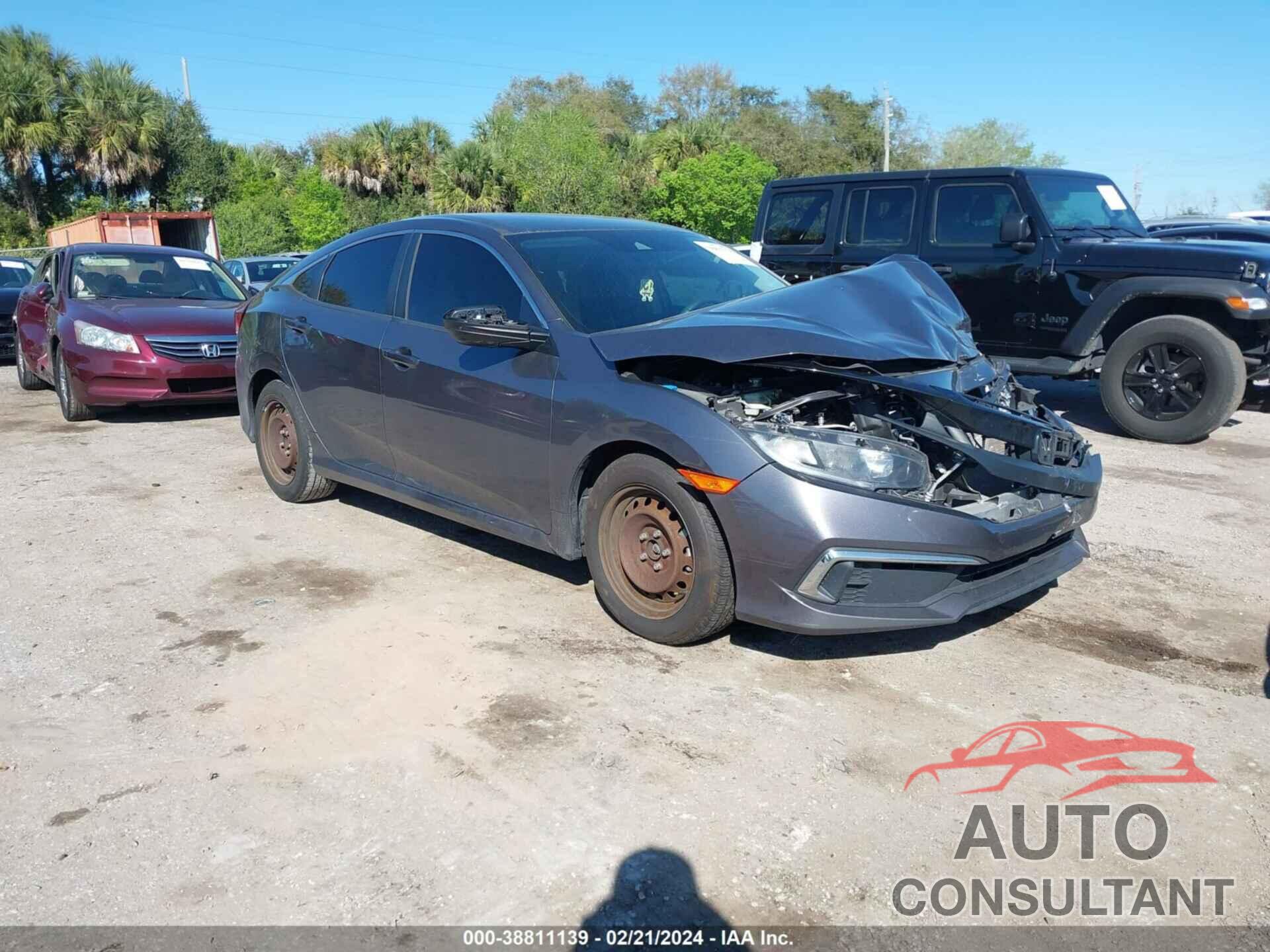 HONDA CIVIC 2019 - 2HGFC2F68KH584124