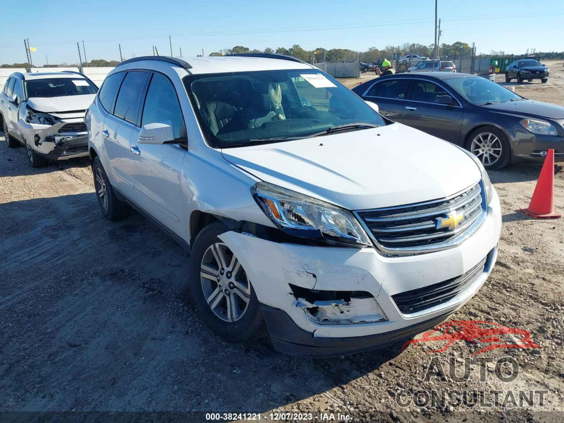 CHEVROLET TRAVERSE 2016 - 1GNKRGKD6GJ133509