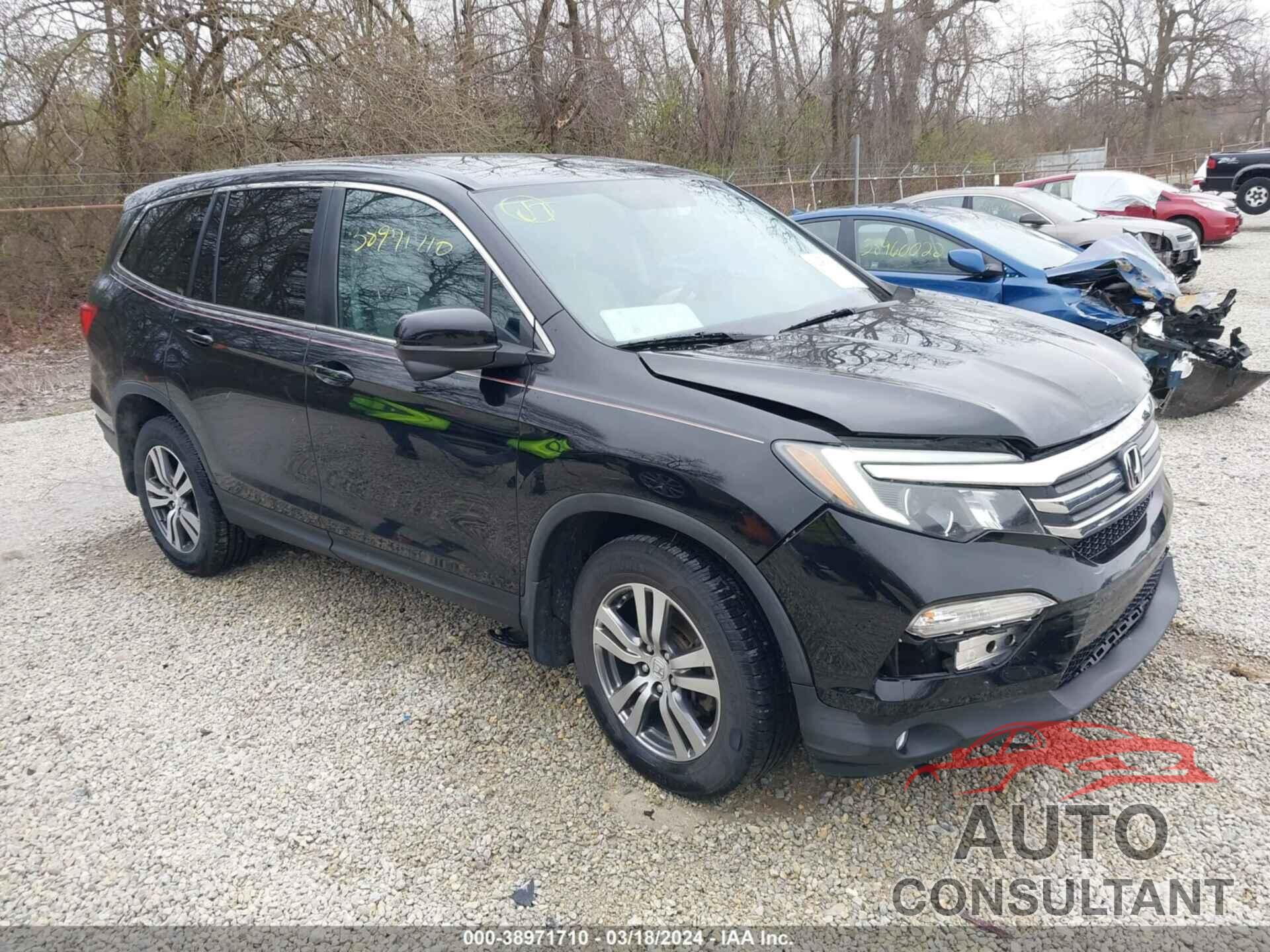 HONDA PILOT 2016 - 5FNYF6H3XGB081765