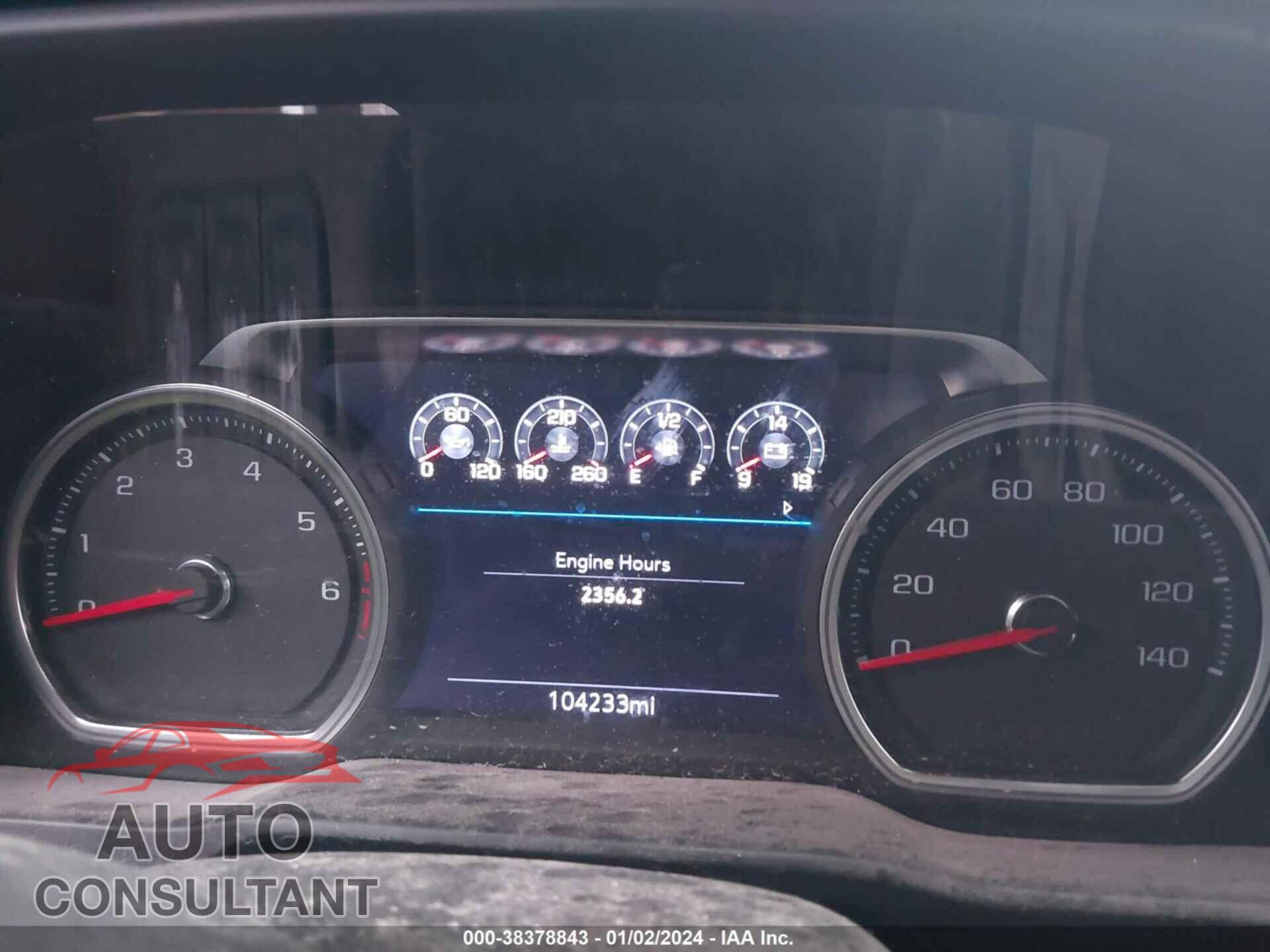 CHEVROLET SILVERADO 2020 - 01GC4YRE7XLF12379