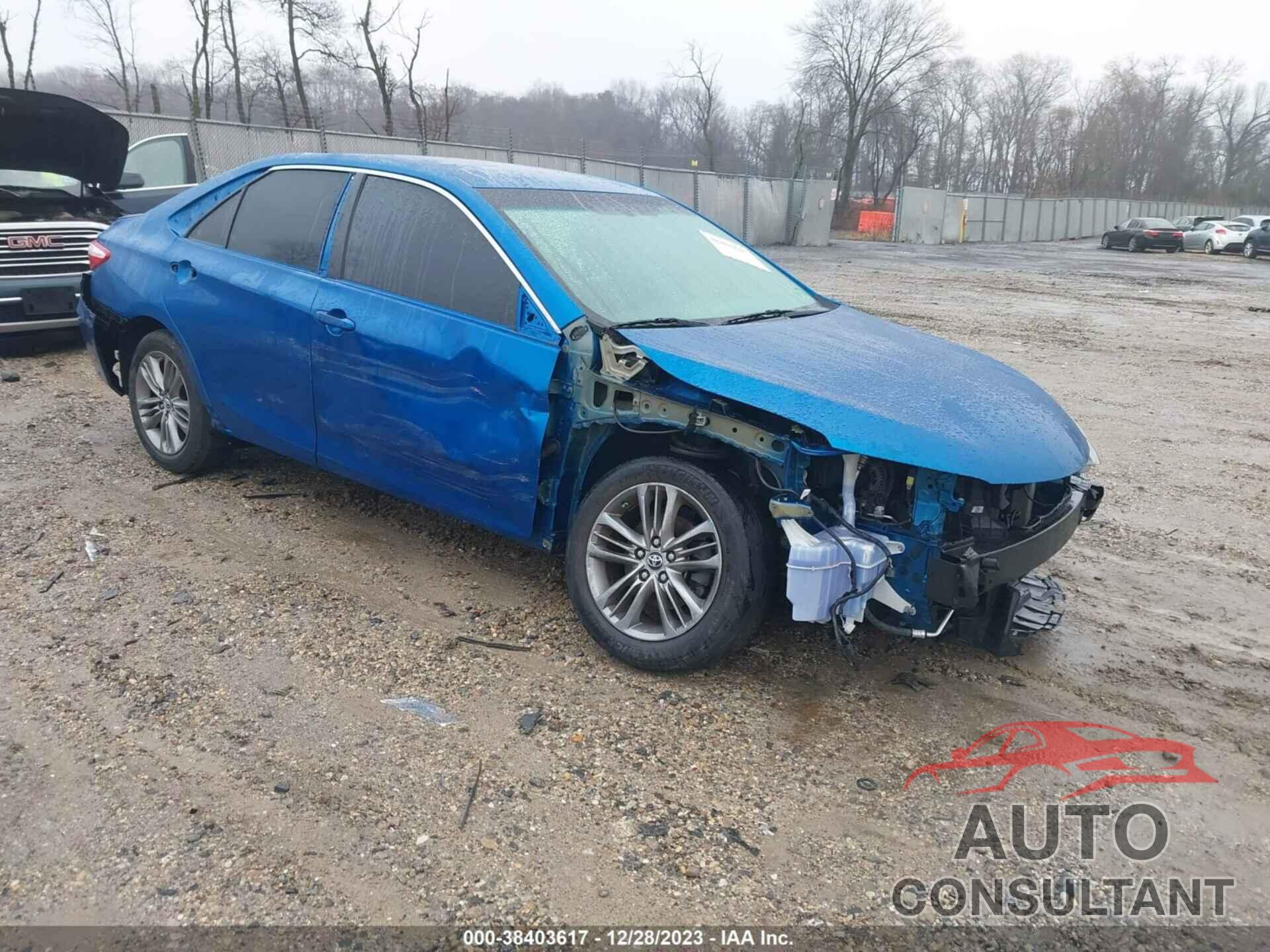 TOYOTA CAMRY 2017 - 4T1BF1FK9HU724081