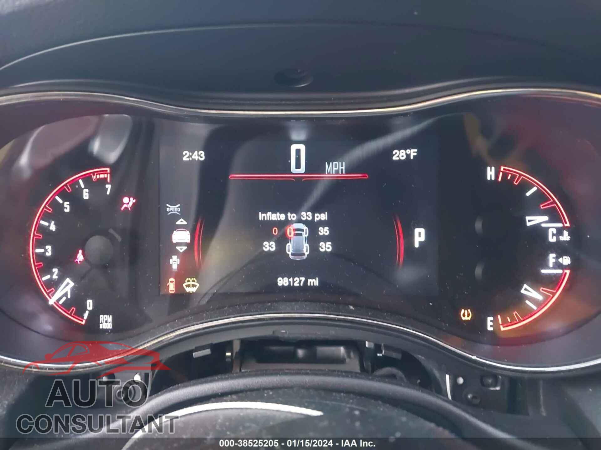DODGE DURANGO 2018 - 1C4RDJDG4JC359733