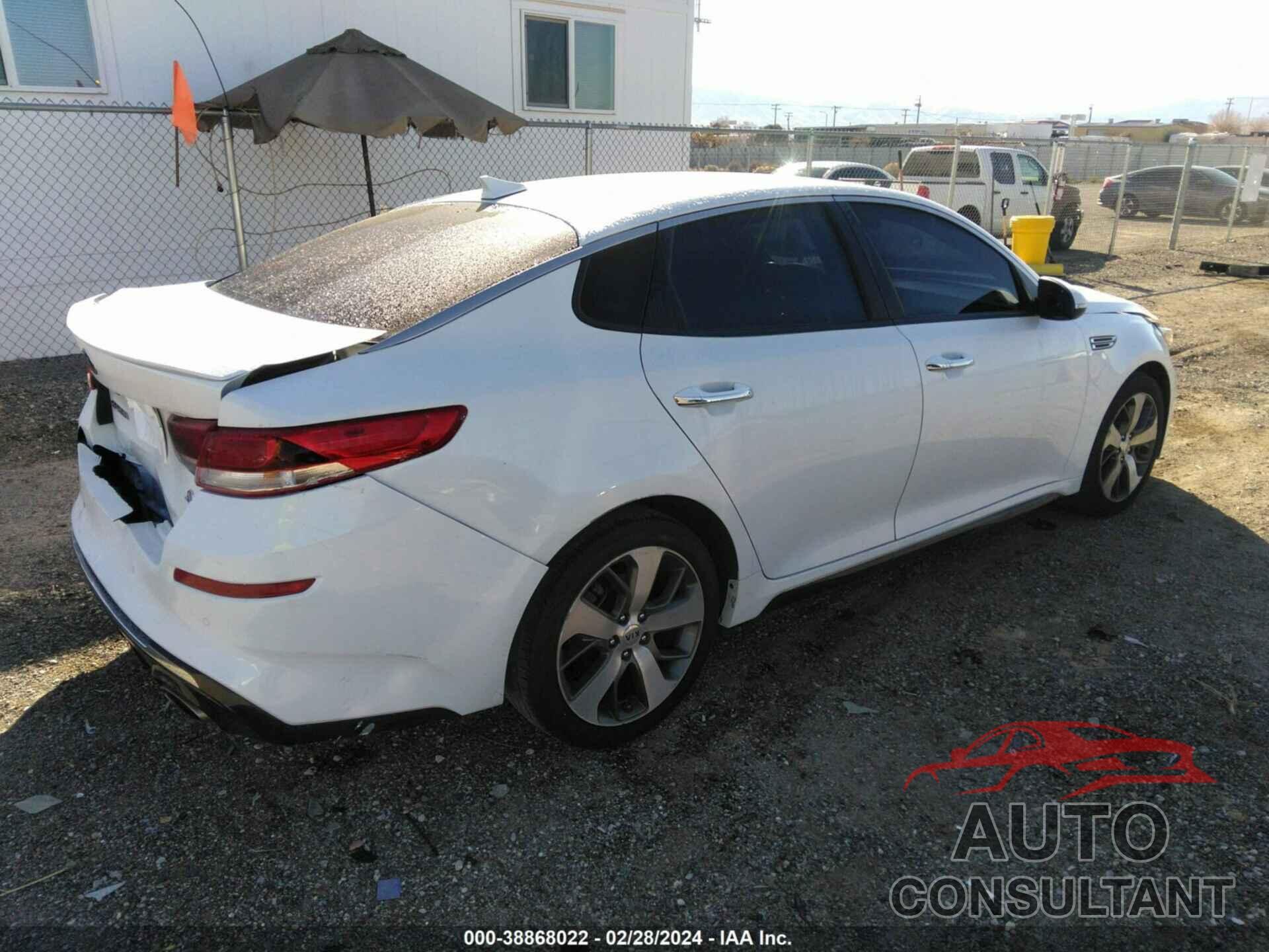 KIA OPTIMA 2020 - 5XXGT4L31LG397689