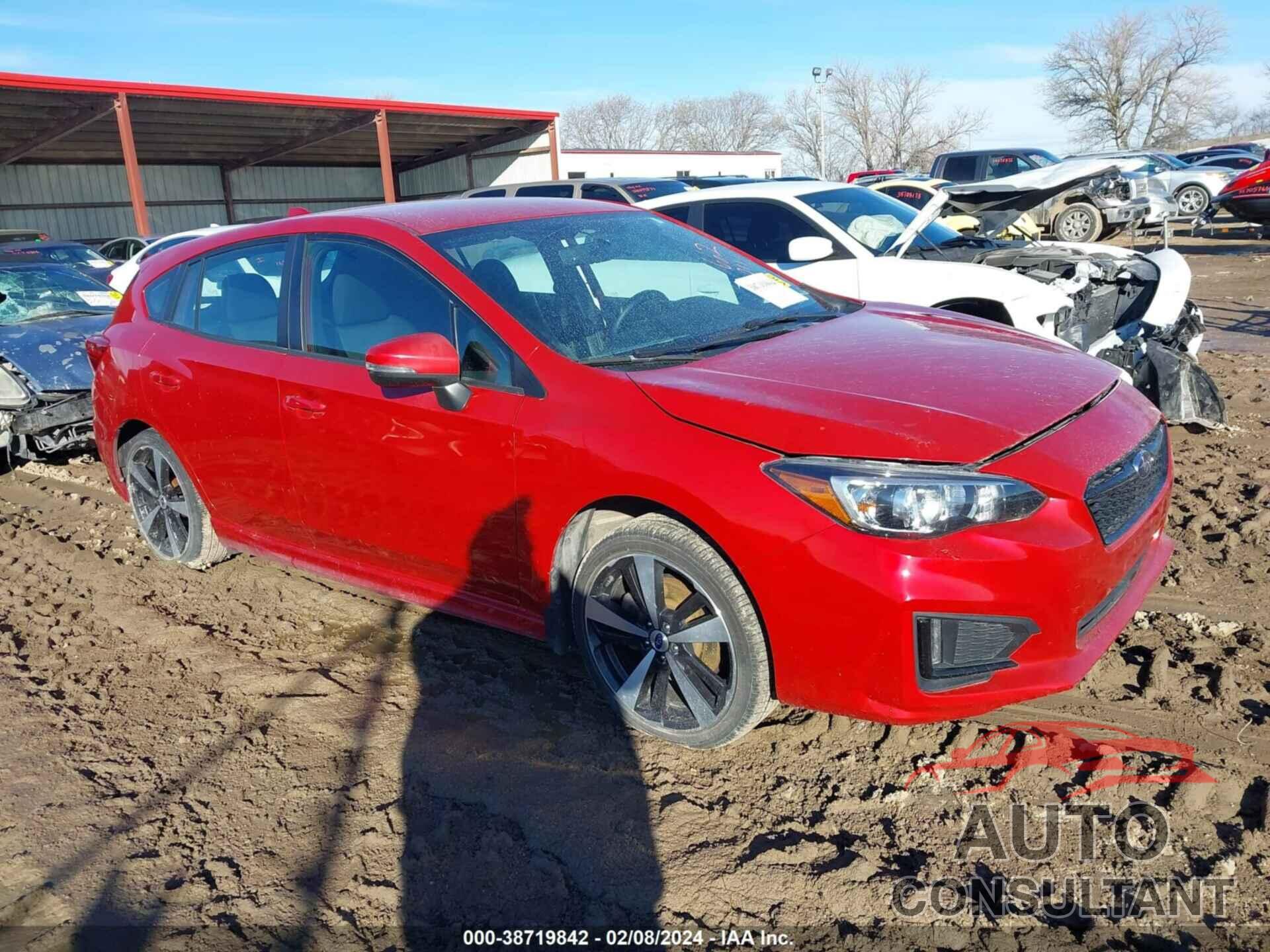 SUBARU IMPREZA 2018 - 4S3GTAK67J3718755