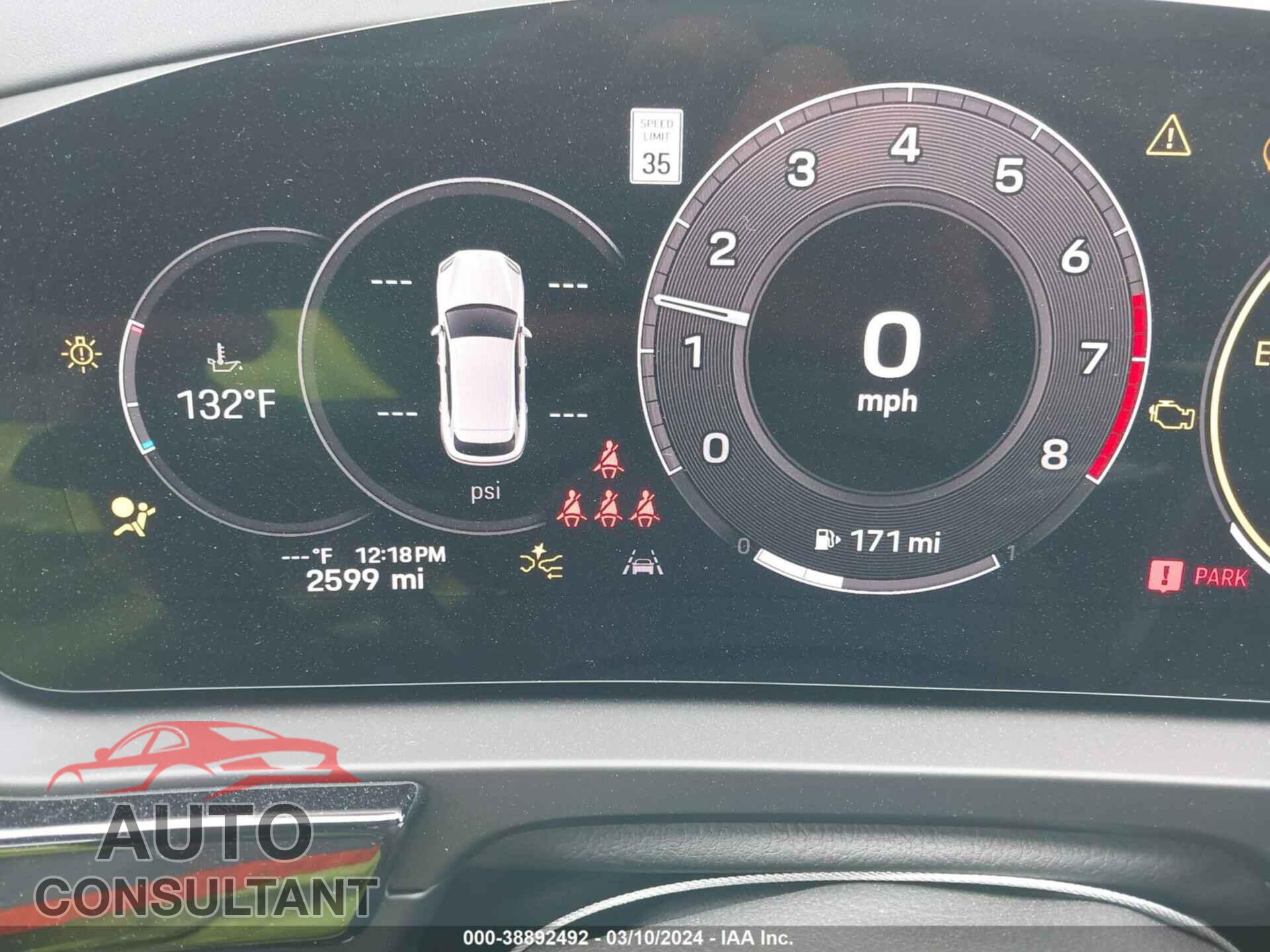 PORSCHE CAYENNE 2024 - WP1AA2AY5RDA02039